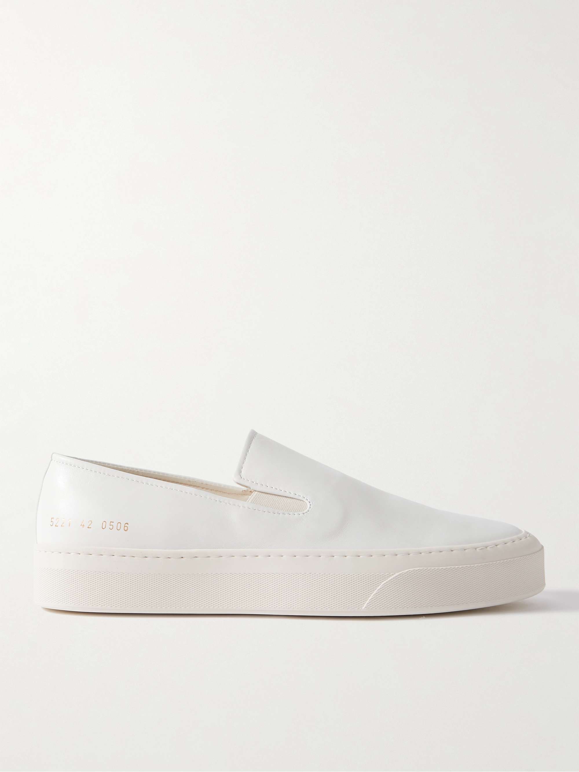 COMMON PROJECTS Leather Slip-On Sneakers for Men | MR PORTER