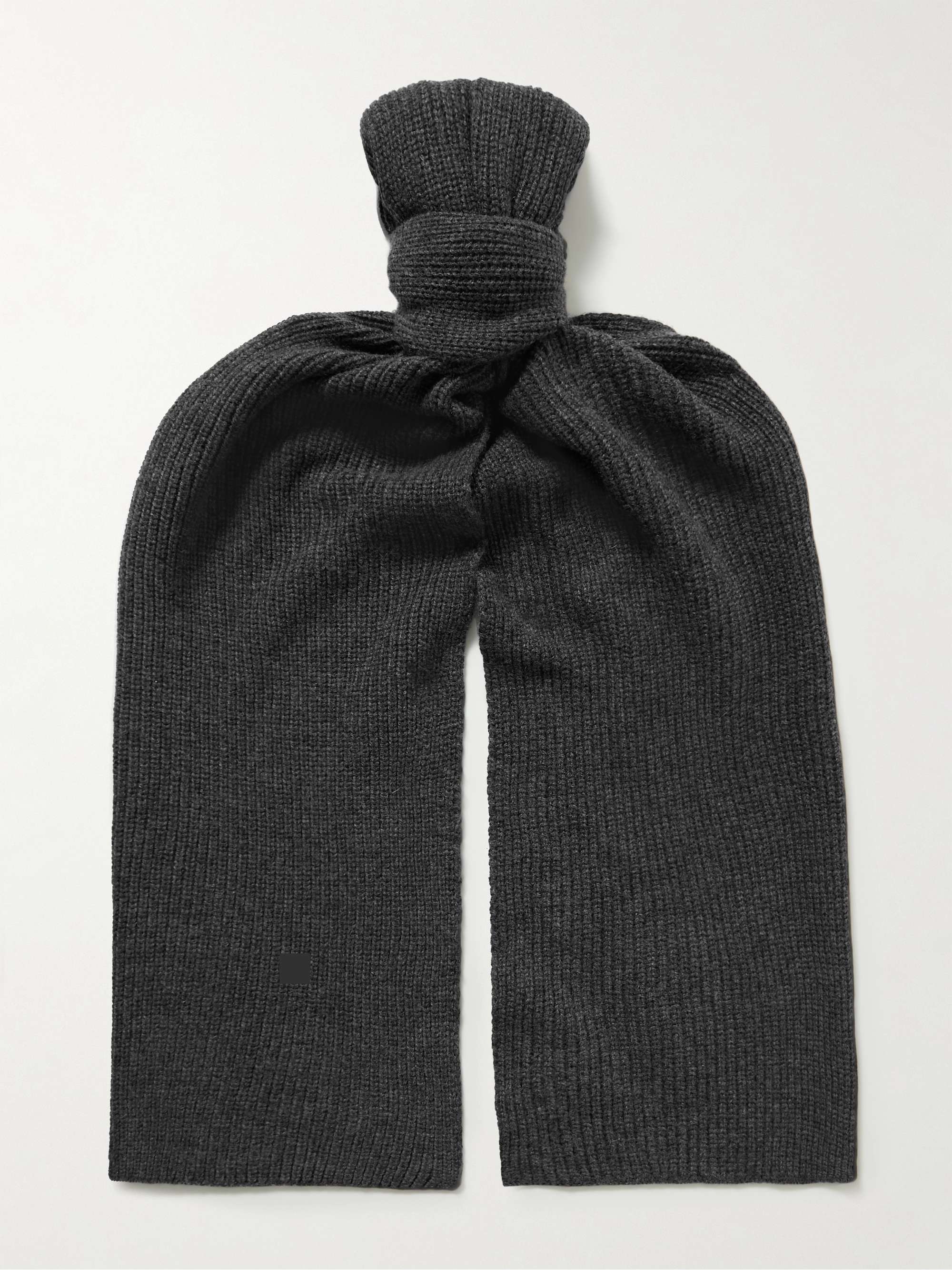 DUNHILL Ribbed Cashmere Scarf | MR PORTER