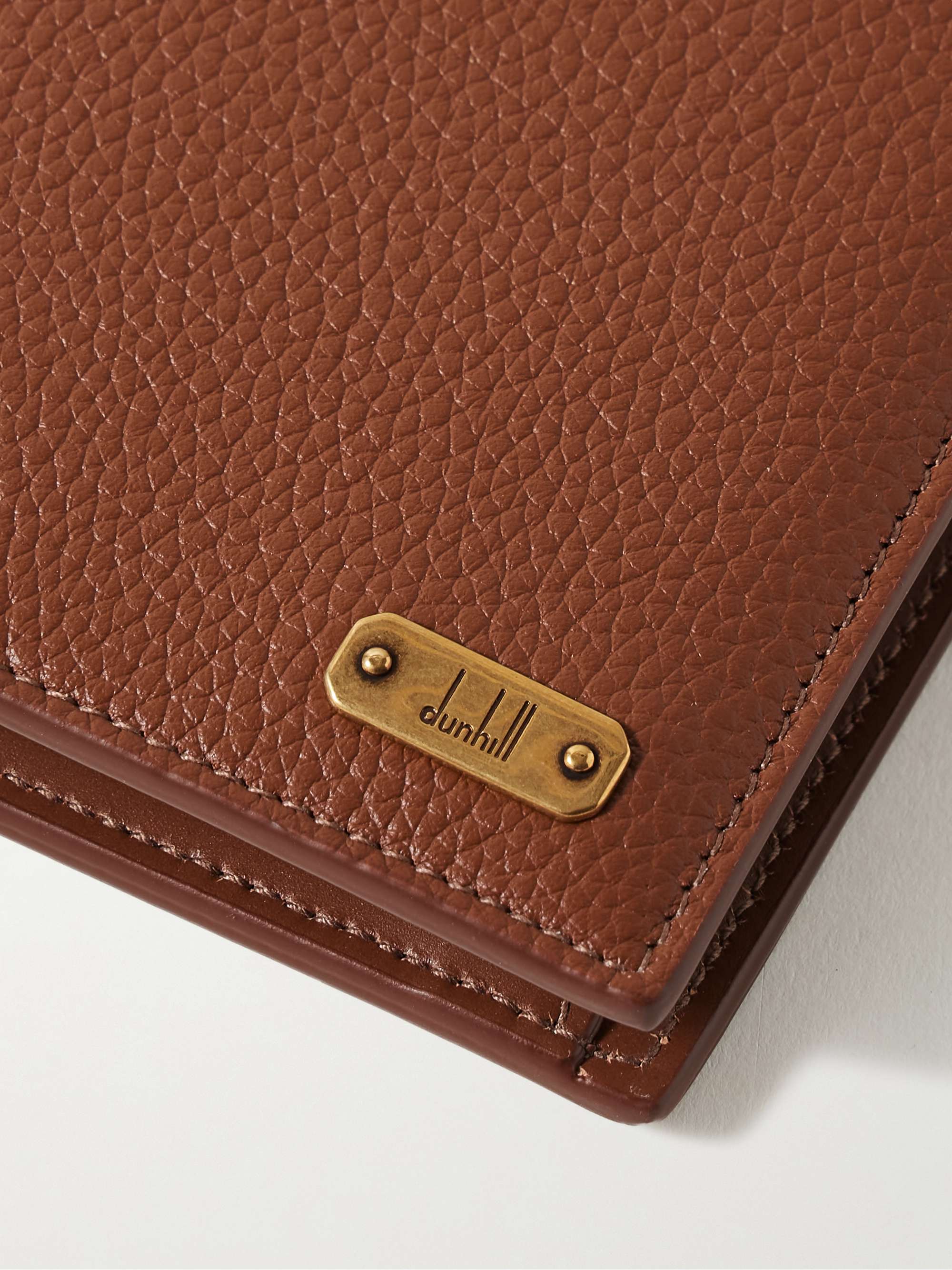 DUNHILL 1893 Harness Full-Grain Leather Billfold Wallet for Men | MR PORTER