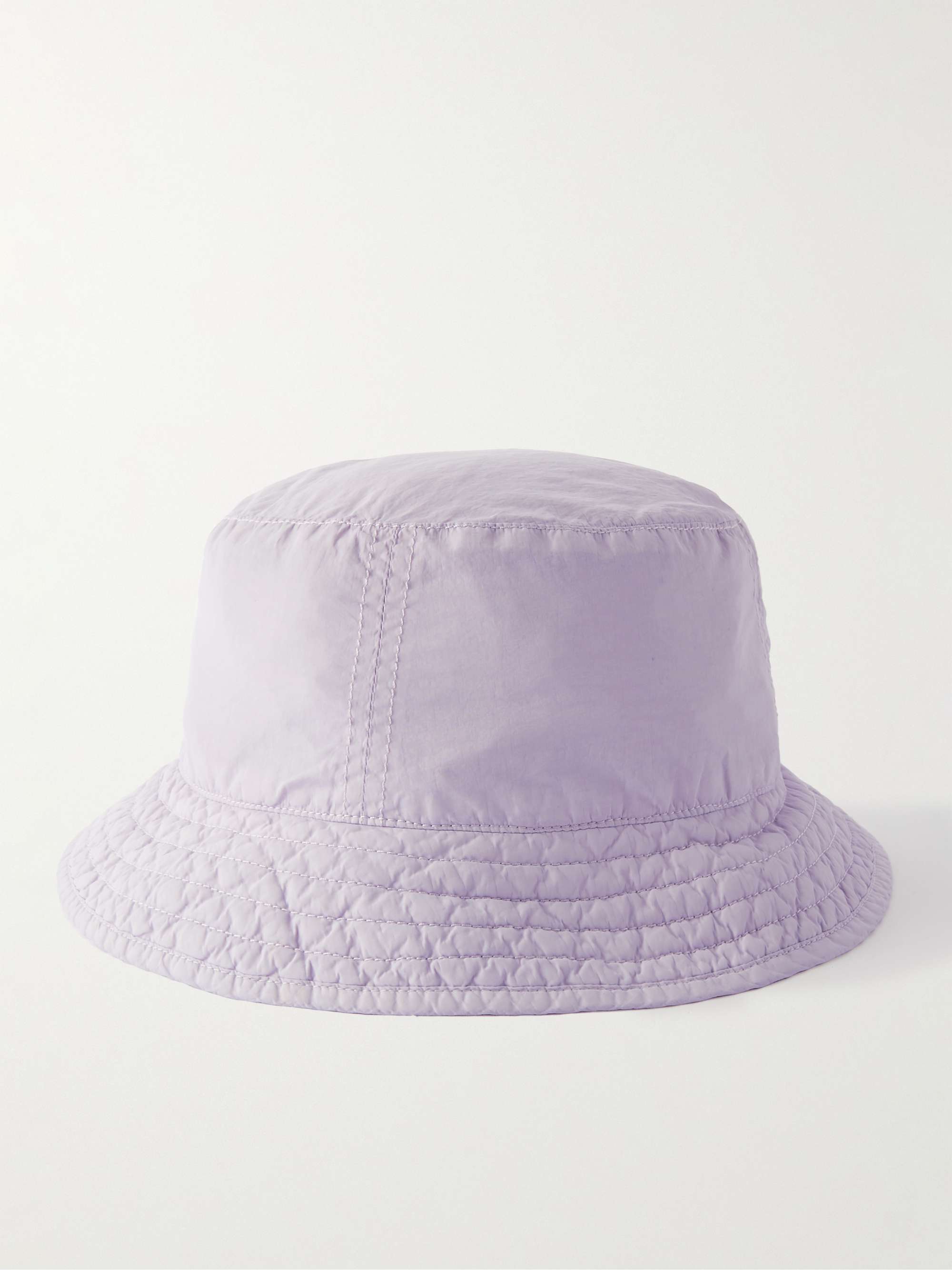 C.P. COMPANY Logo-Embroidered Garment-Dyed Chrome-R Bucket Hat for Men | MR  PORTER