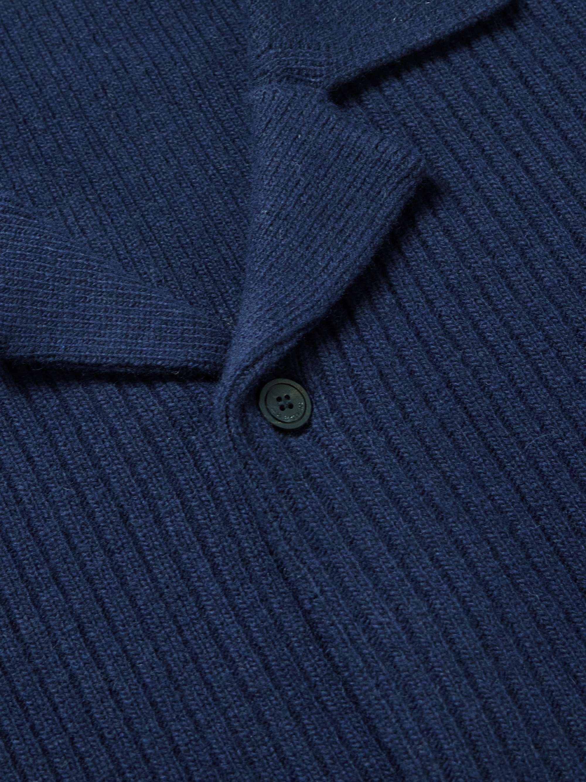 LE 17 SEPTEMBRE Camp-Collar Ribbed-Knit Shirt for Men | MR PORTER