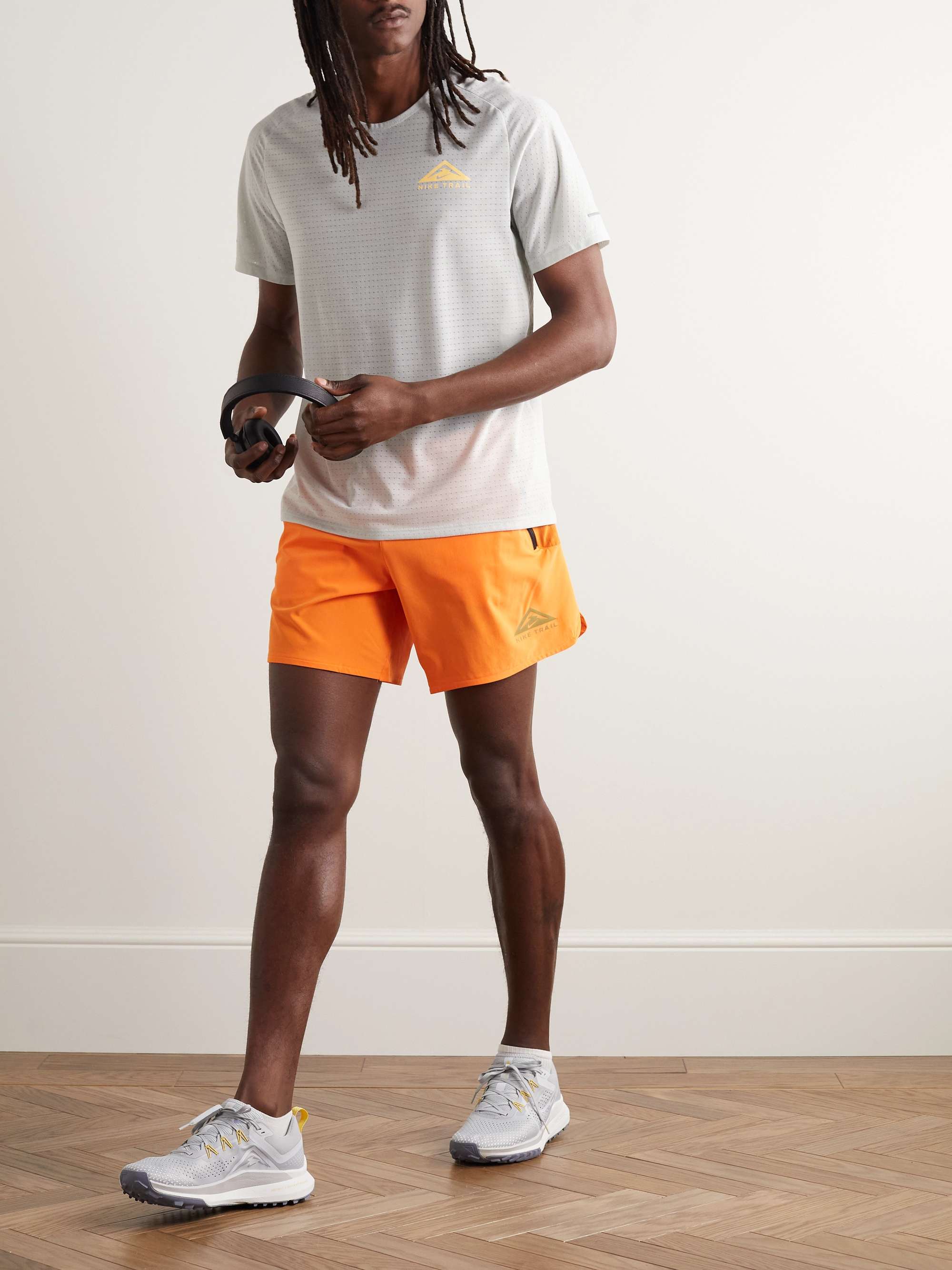 NIKE RUNNING Trail Second Sunrise Straight-Leg Ripstop-Panelled Dri-FIT  Shorts for Men | MR PORTER