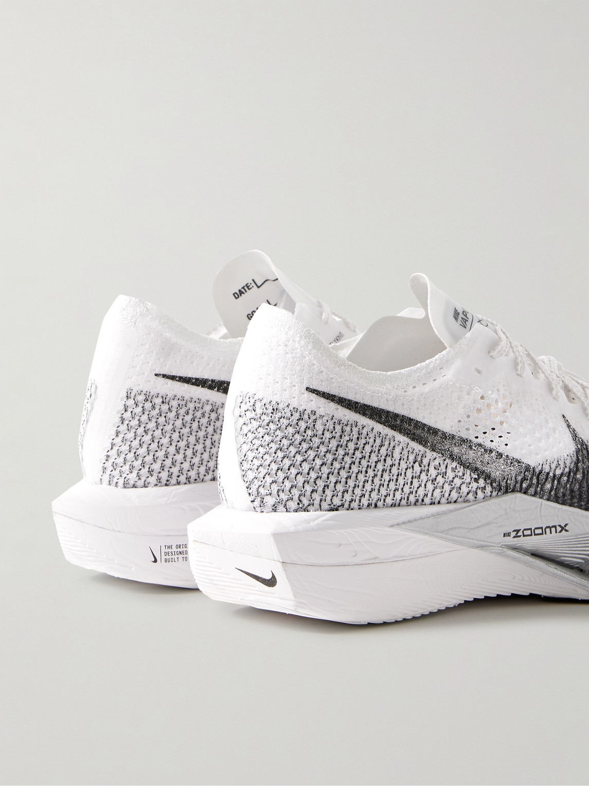 Shop Nike Zoomx Vaporfly 3 Flyknit Running Sneakers In White