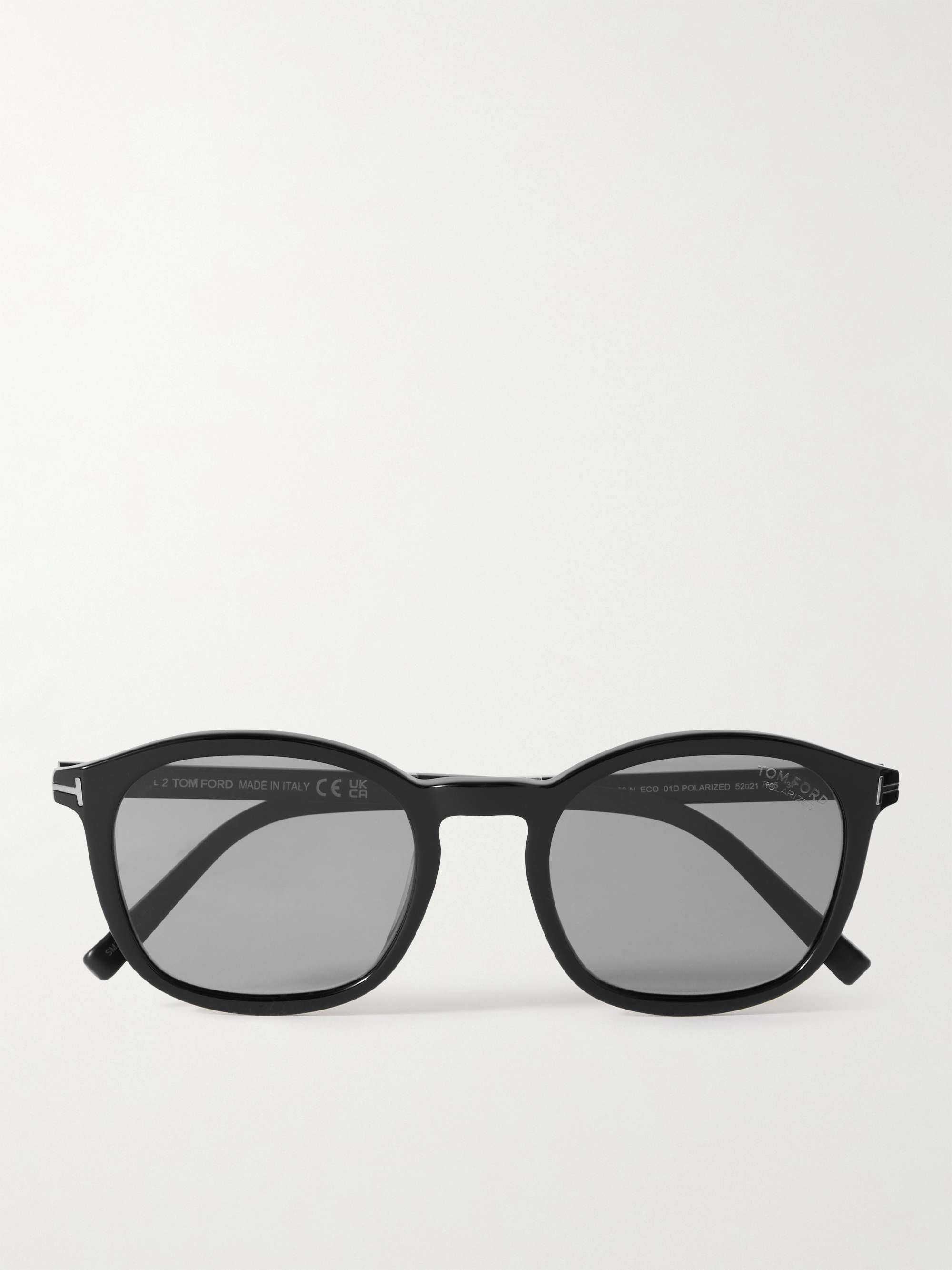 TOM FORD EYEWEAR Round-Frame Acetate Sunglasses for Men | MR PORTER