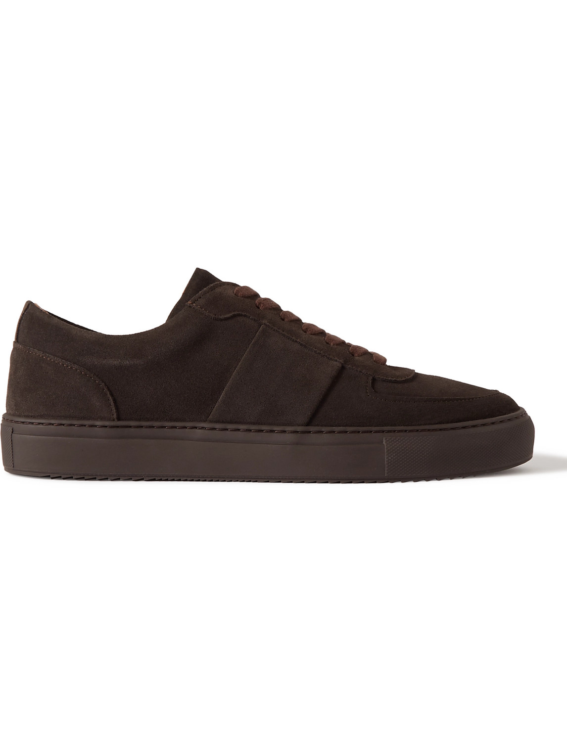 Mr P Larry Suede Trainers In Brown