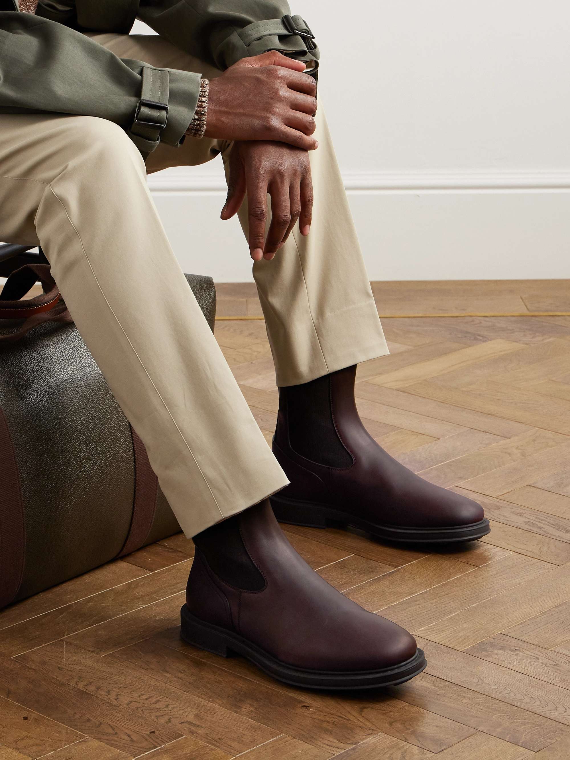 LORO PIANA Travis Leather Chelsea Boots for Men | MR PORTER