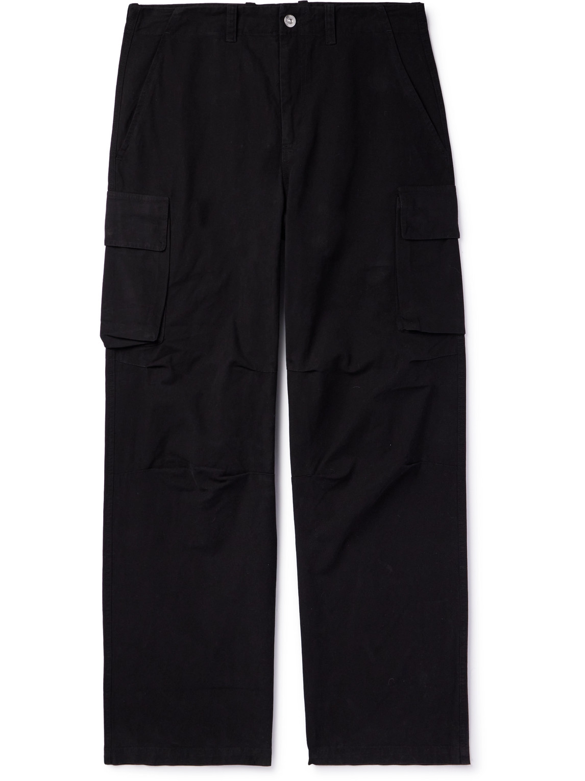 OUR LEGACY MOUNT STRAIGHT-LEG COTTON-CANVAS CARGO TROUSERS