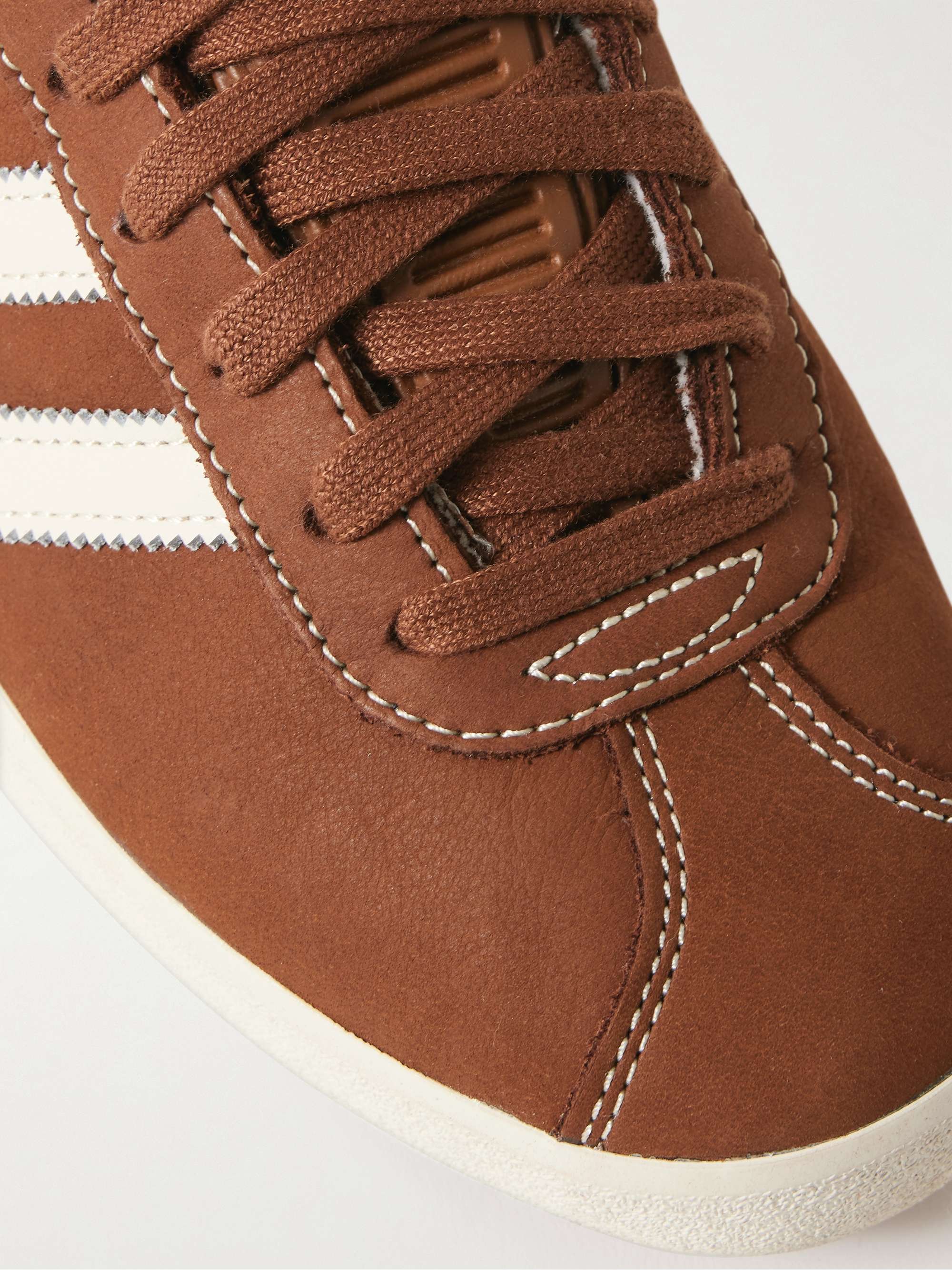 ADIDAS ORIGINALS Gazelle 85 Leather-Trimmed Suede Sneakers for Men | MR  PORTER