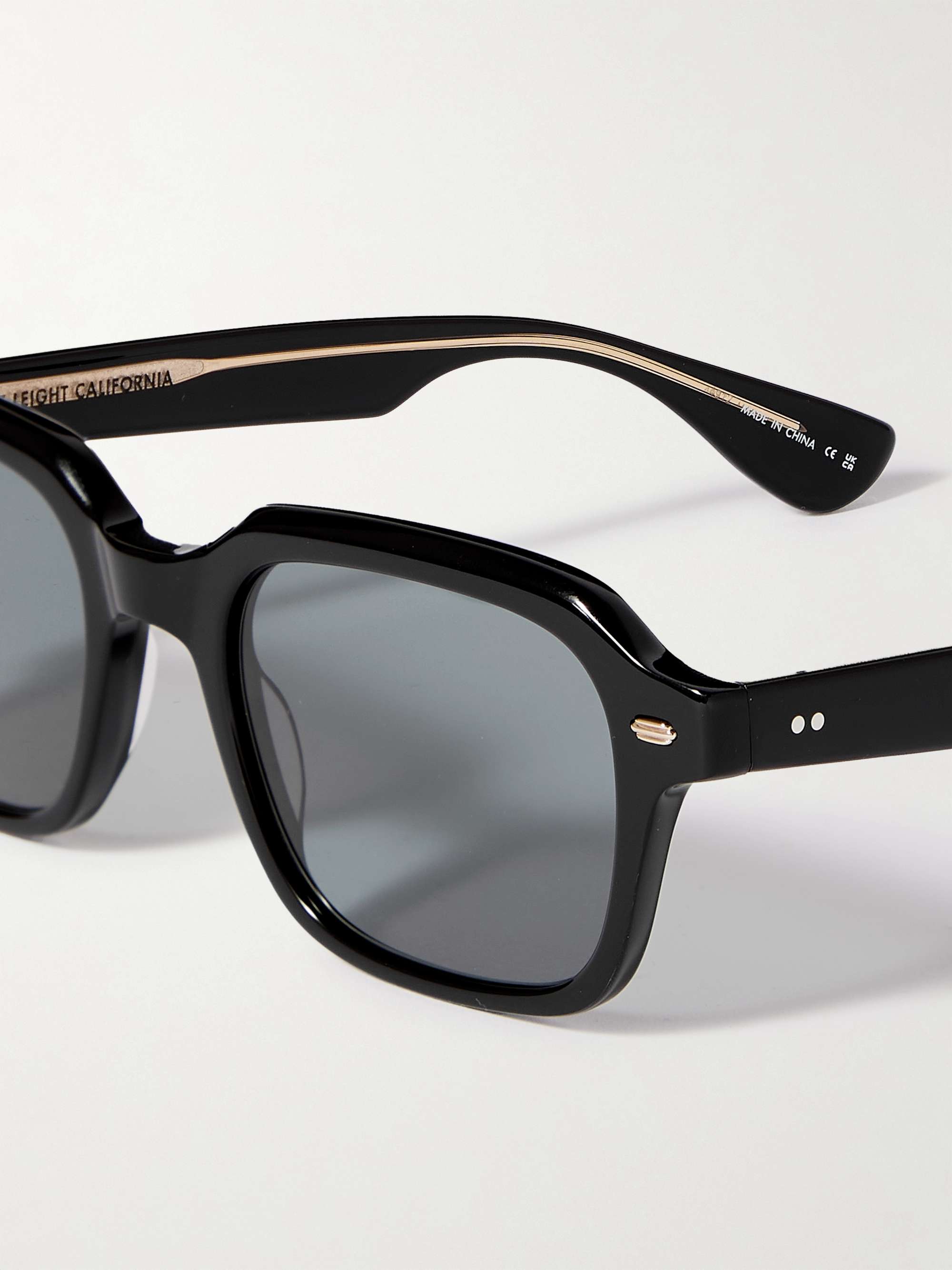 GARRETT LEIGHT CALIFORNIA OPTICAL Freddy P Square-Frame Acetate Sunglasses  | MR PORTER
