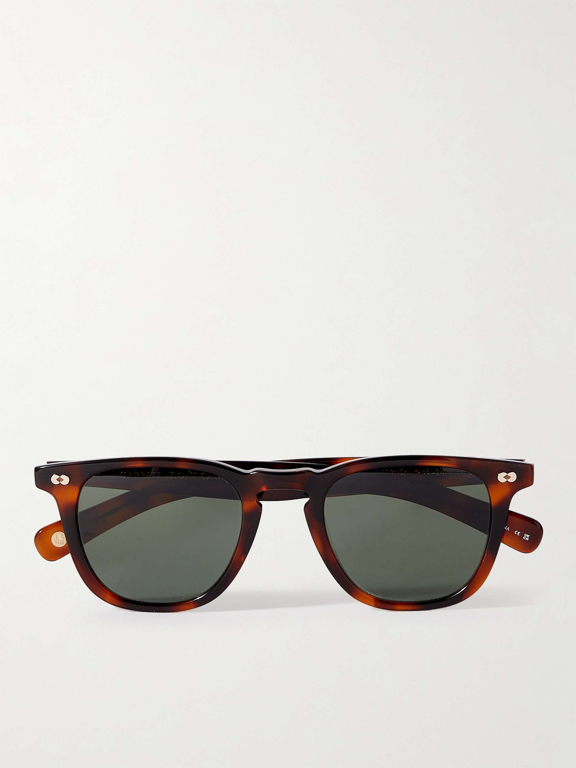 GARRETT LEIGHT CALIFORNIA OPTICAL Brooks X D-Frame Tortoiseshell Acetate  Sunglasses for Men | MR PORTER