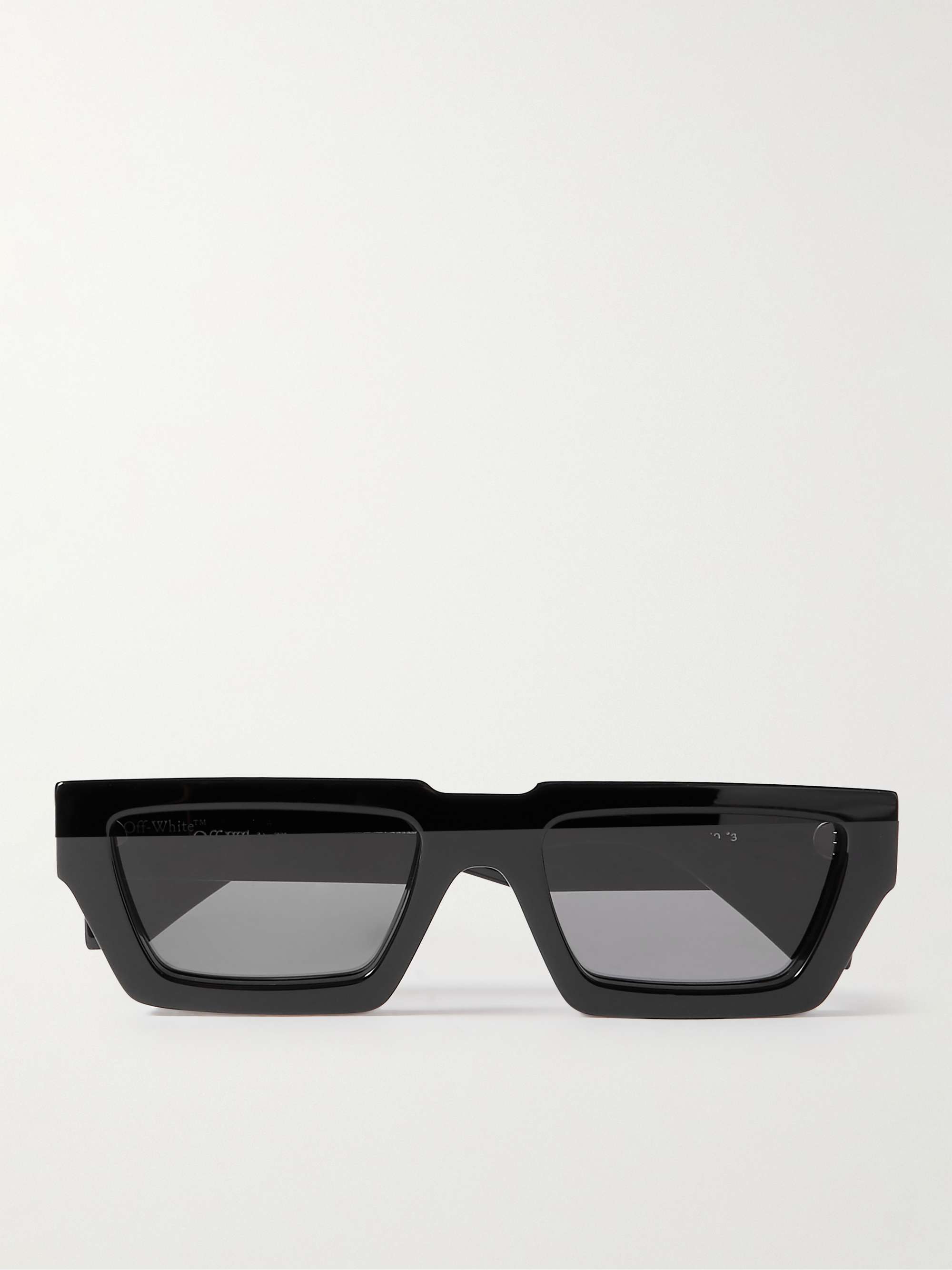OFF-WHITE Manchester Square-Frame Acetate Sunglasses for Men | MR PORTER