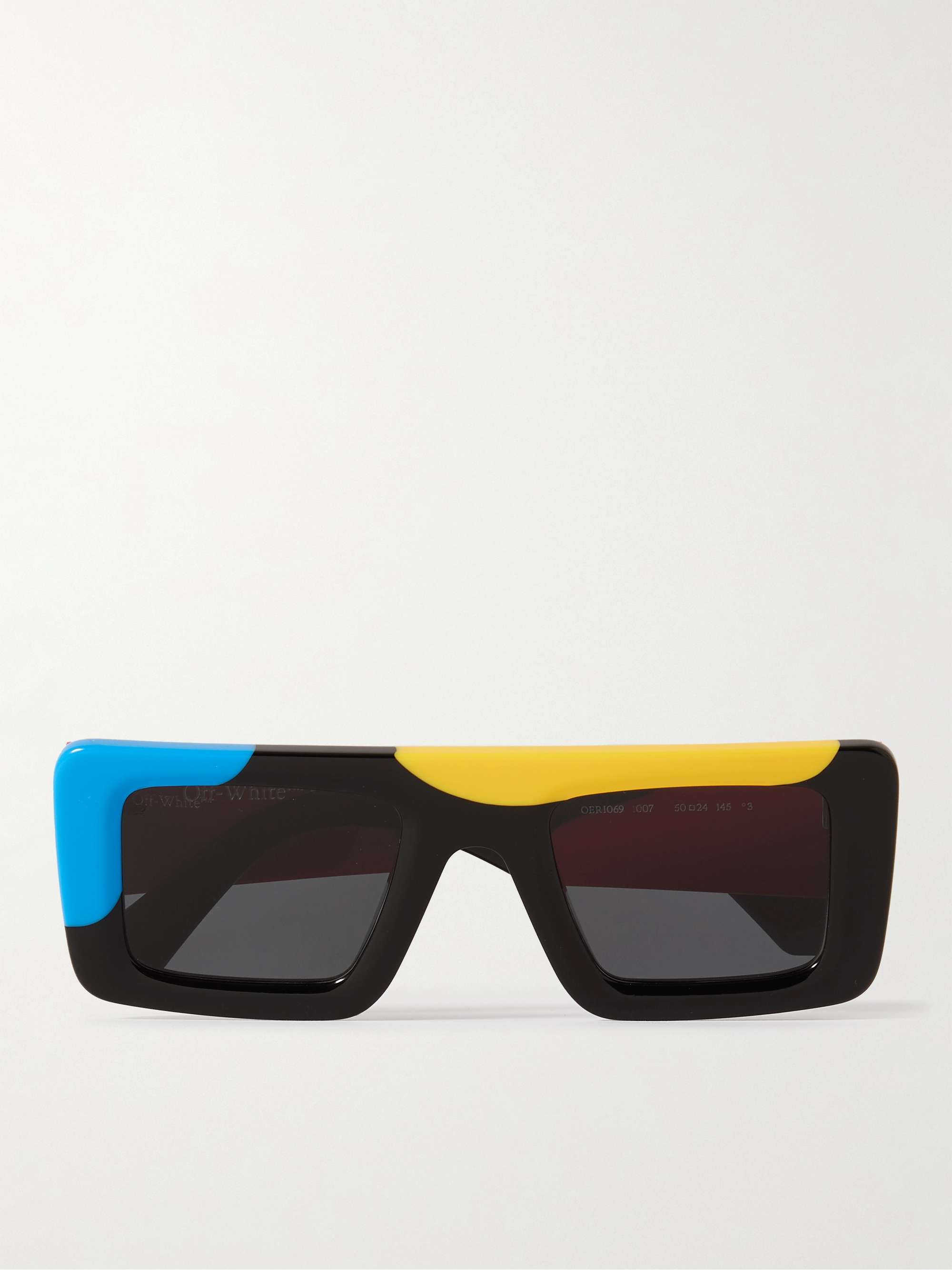 Seattle Sonnenbrille mit eckigem Rahmen aus Azetat von OFF-WHITE für Herren  | MR PORTER