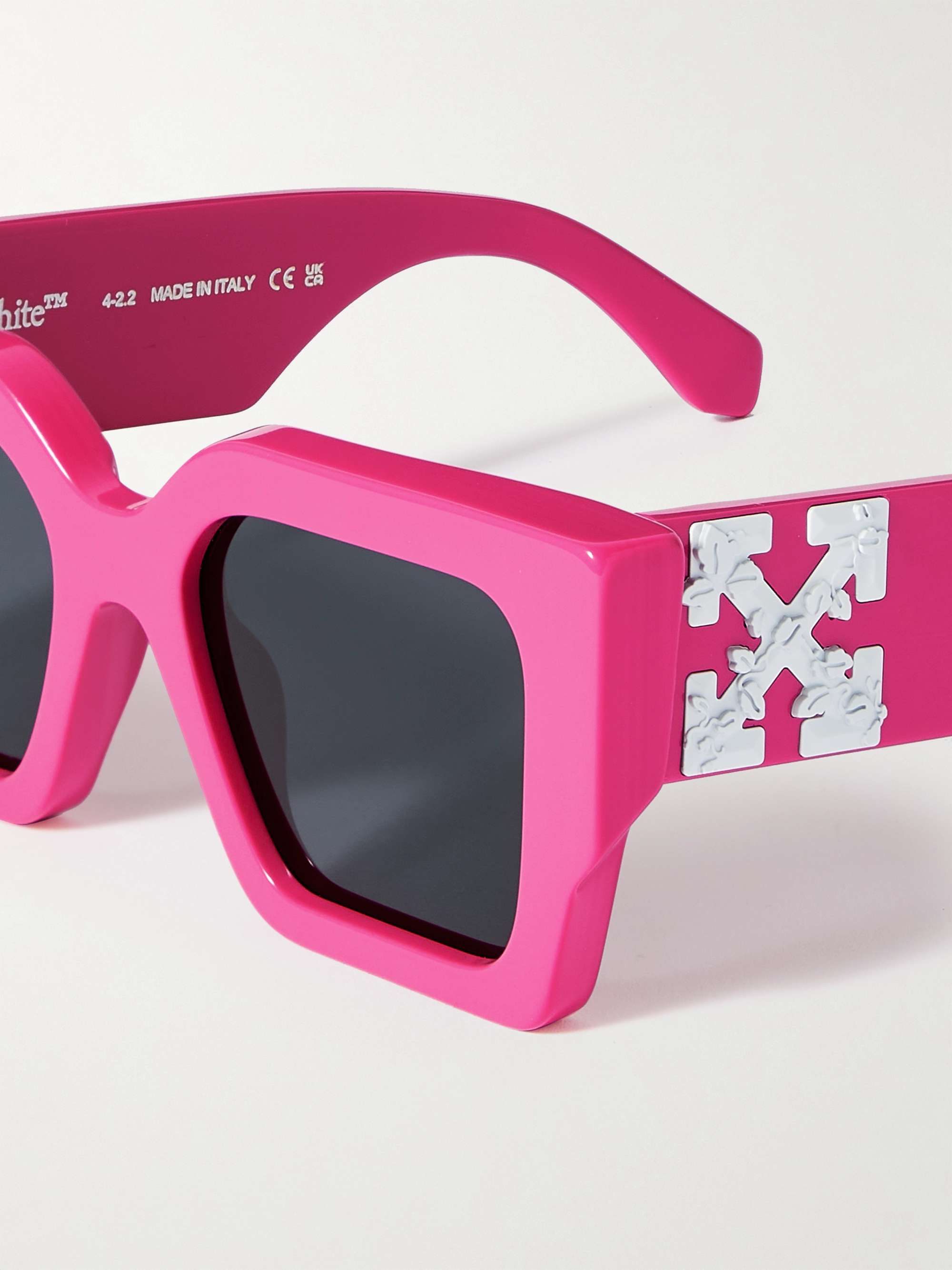 OFF-WHITE Catalina Square-Frame Acetate Sunglasses for Men | MR PORTER