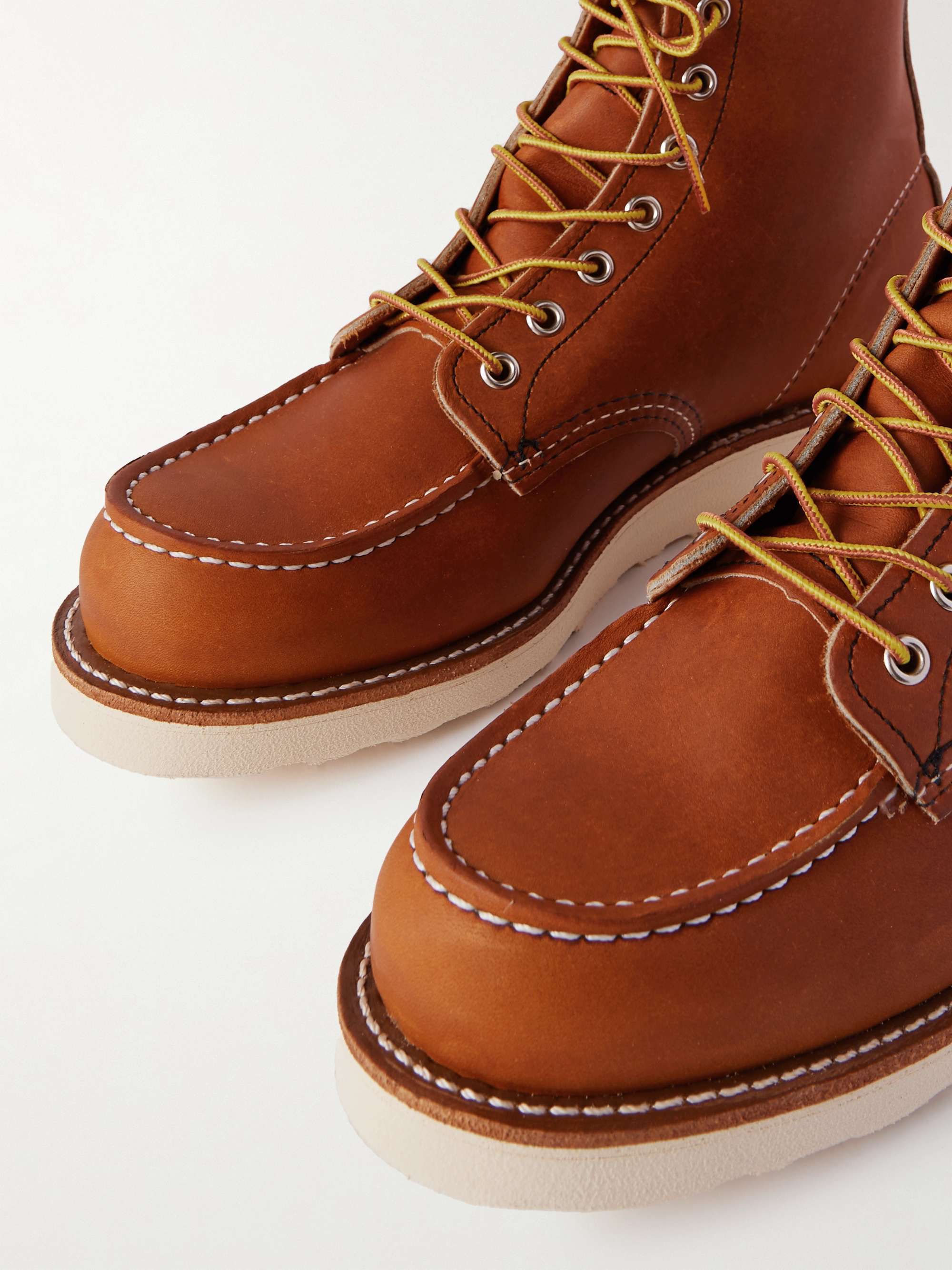 RED WING SHOES 875 Classic Moc Leather Boots for Men | MR PORTER