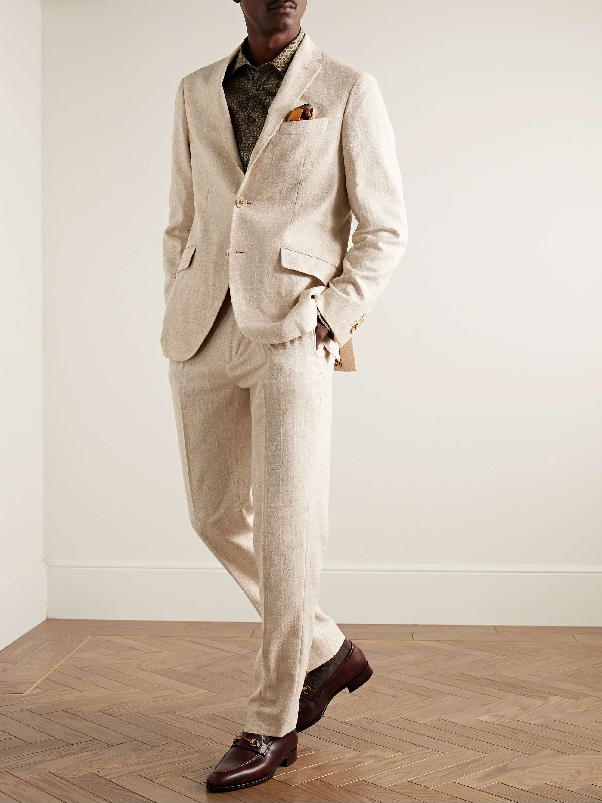 ETRO Checked Alpaca-Blend Suit Jacket for Men | MR PORTER