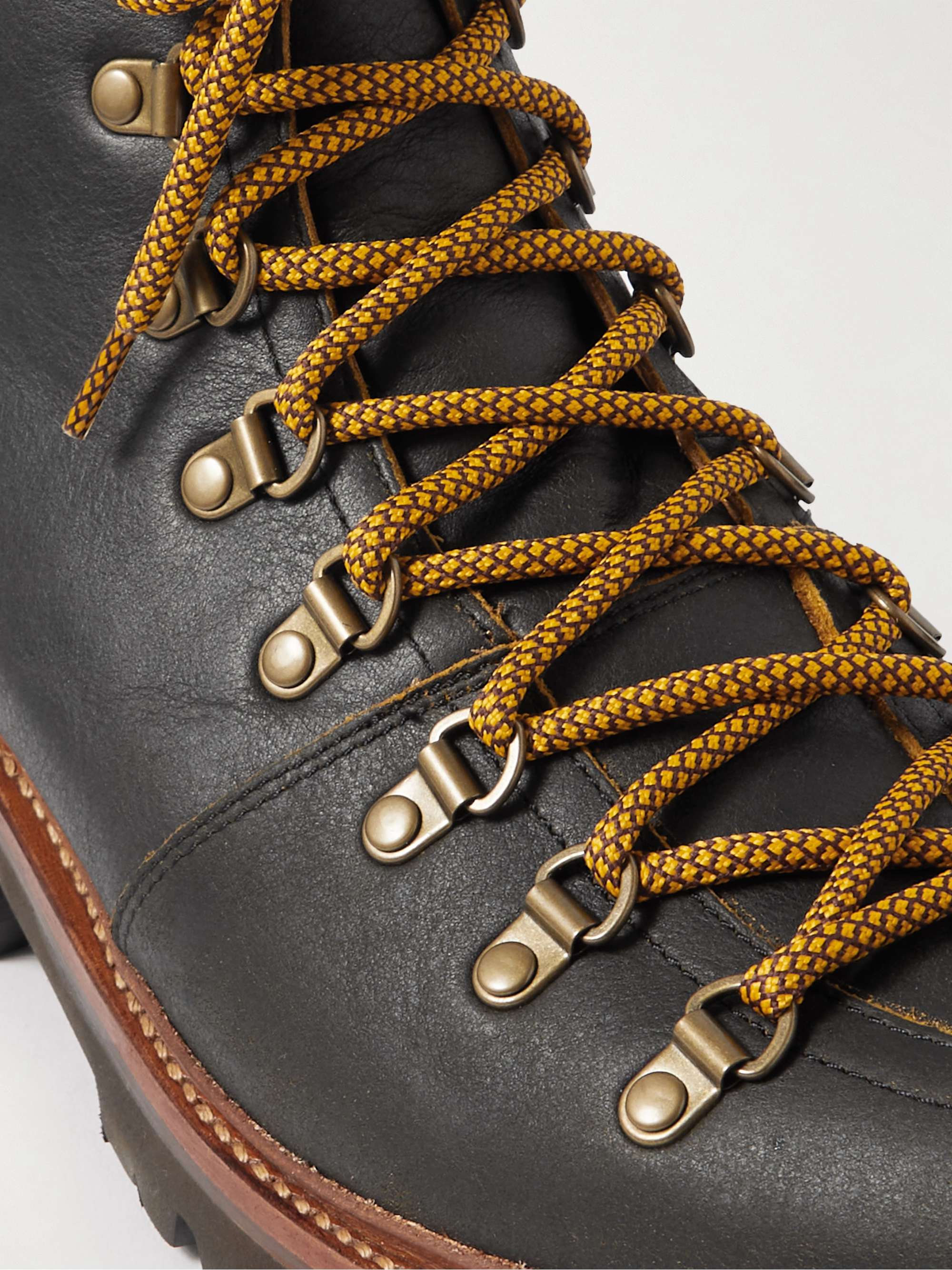 GRENSON Brady Leather Boots for Men | MR PORTER