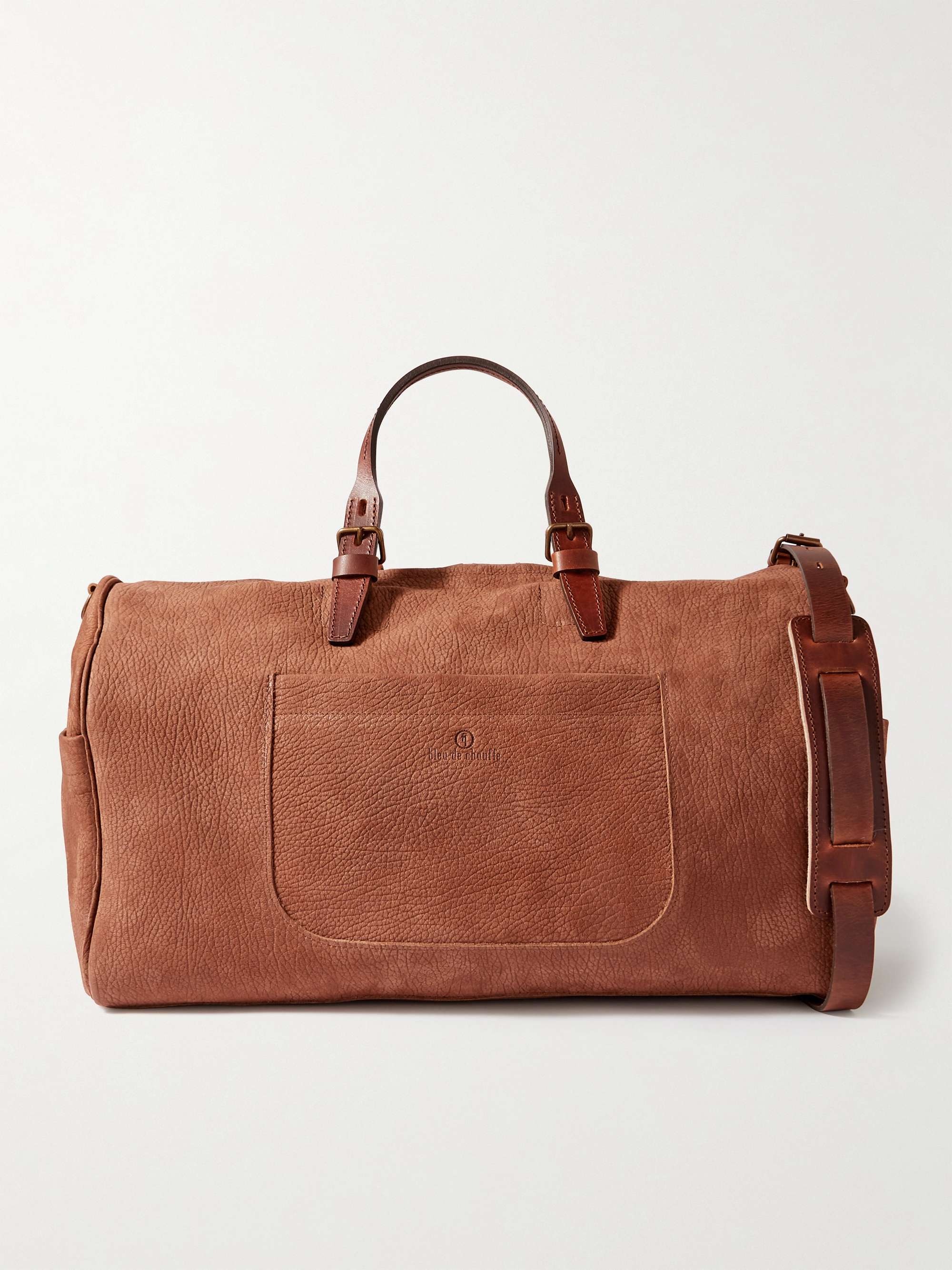 BLEU DE CHAUFFE Full-Grain Leather Weekend Bag for Men | MR PORTER