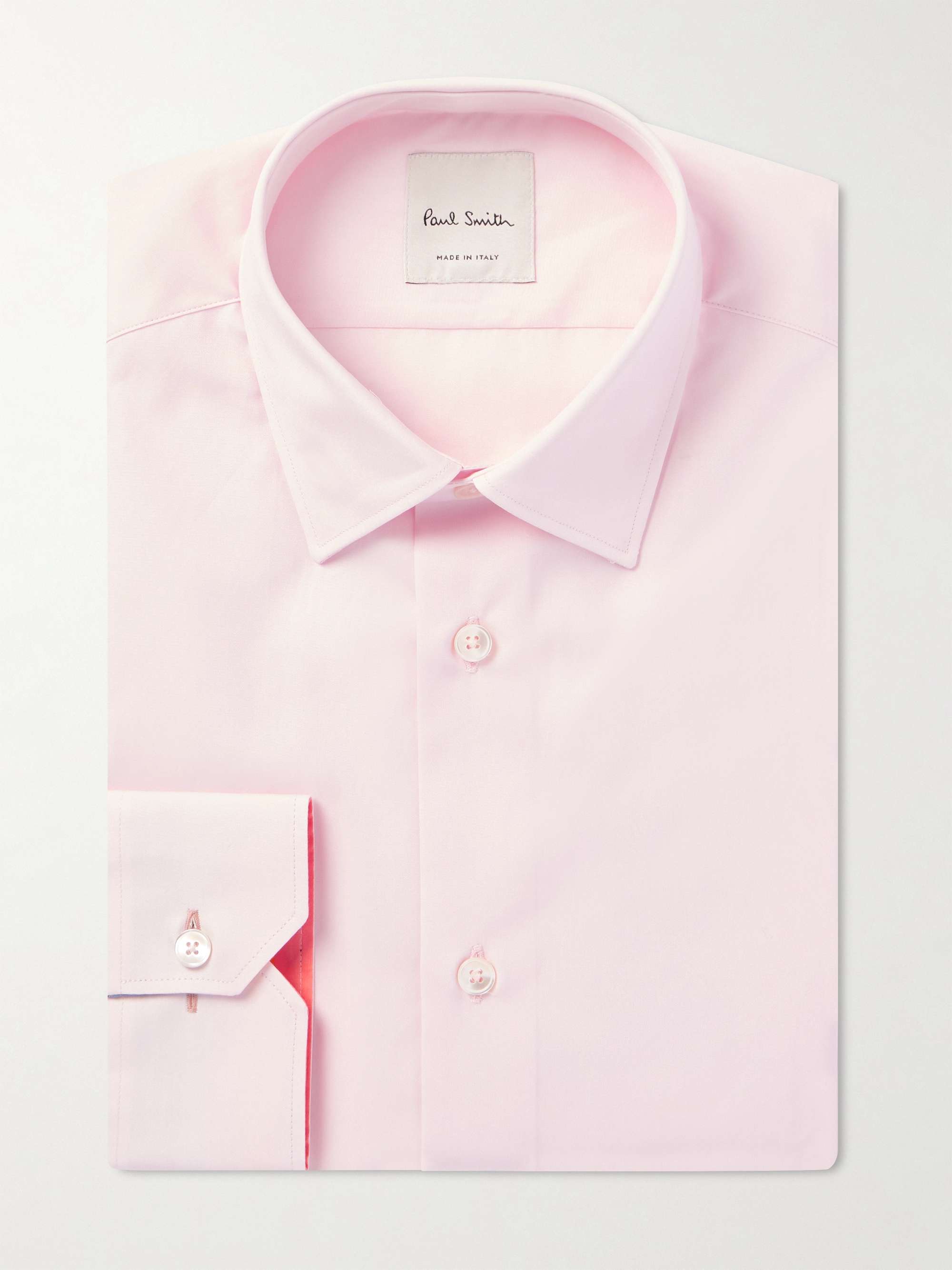 PAUL SMITH Slim-Fit Cotton-Poplin Shirt for Men | MR PORTER
