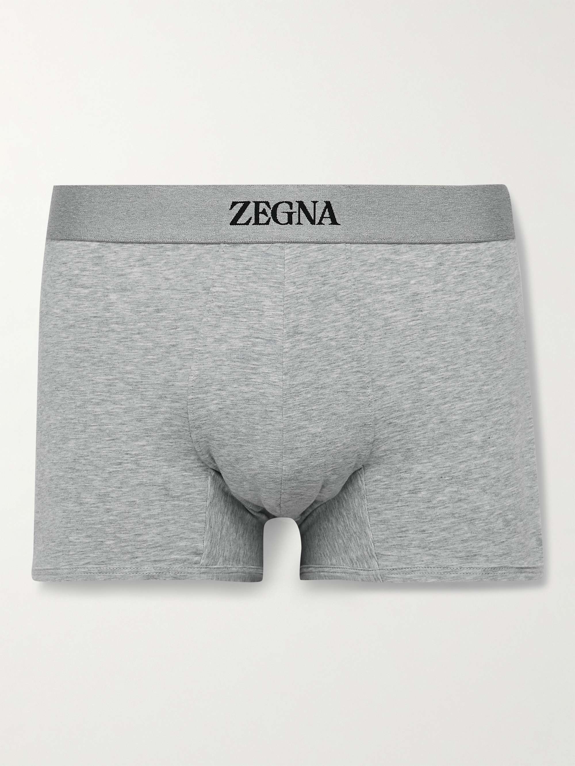 ZEGNA Stretch-Cotton Boxer Briefs for Men | MR PORTER
