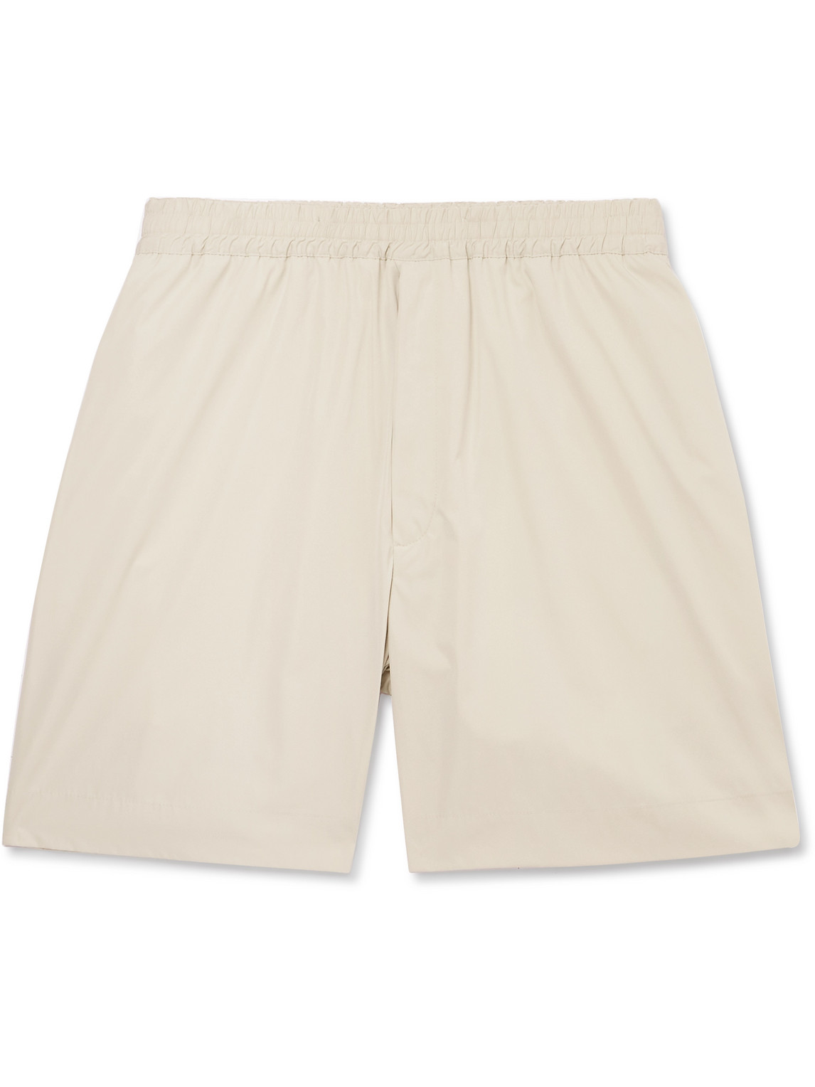 The Row Gerhardt Shell Shorts In Neutrals
