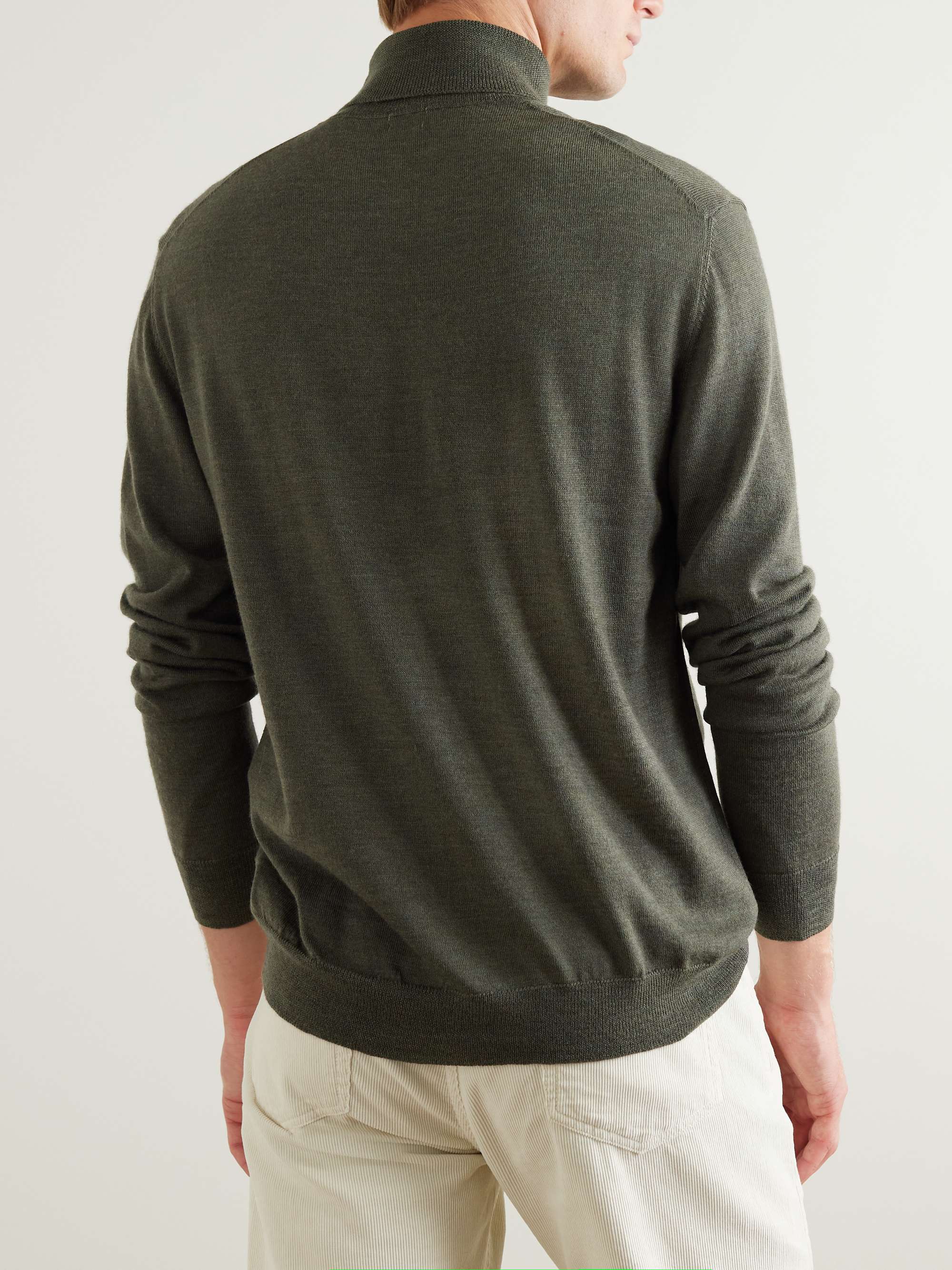 MASSIMO ALBA Mister Wool Rollneck Sweater for Men | MR PORTER