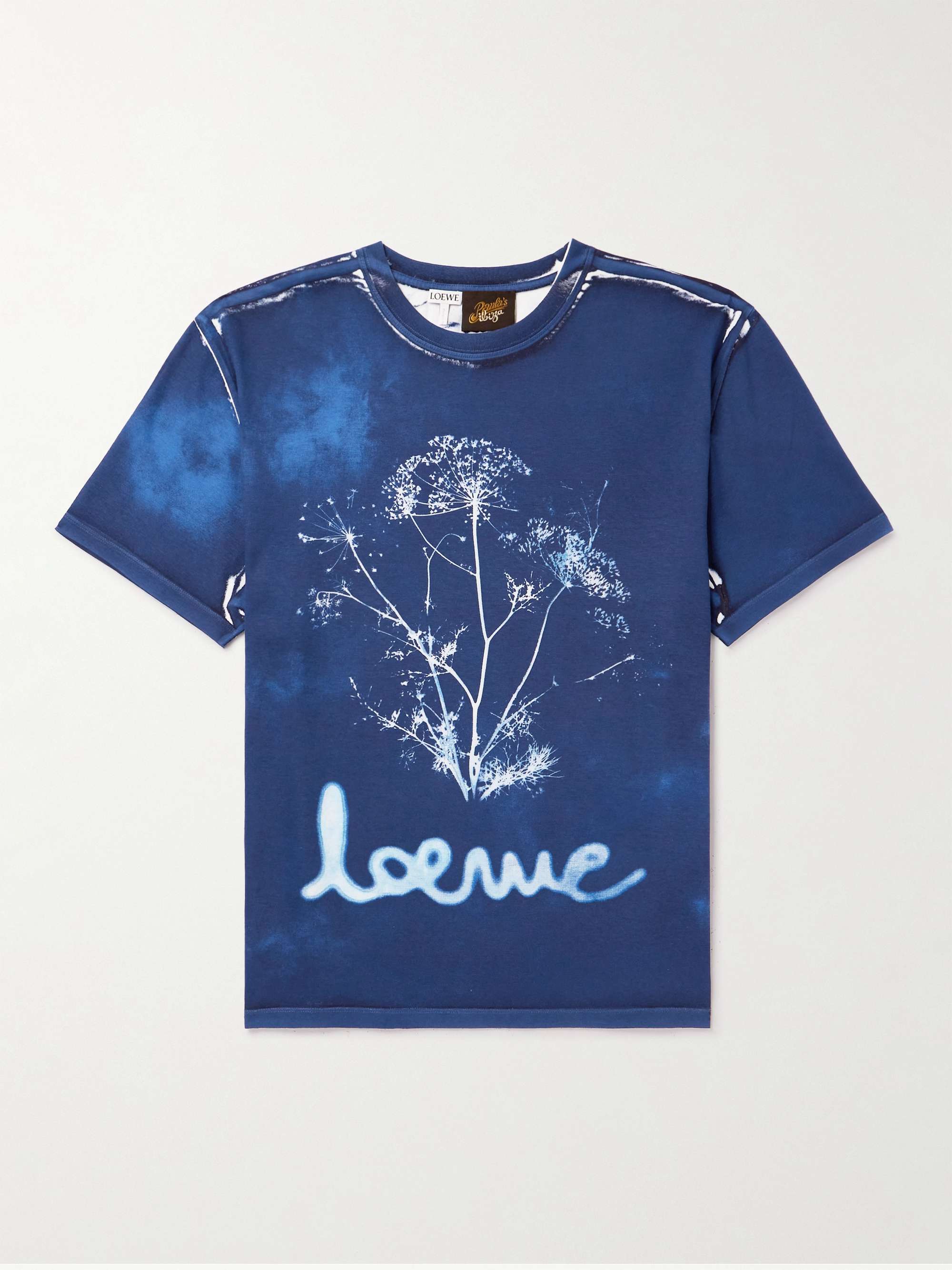 LOEWE + Paula's Ibiza Printed Cotton-Jersey T-Shirt for Men | MR PORTER