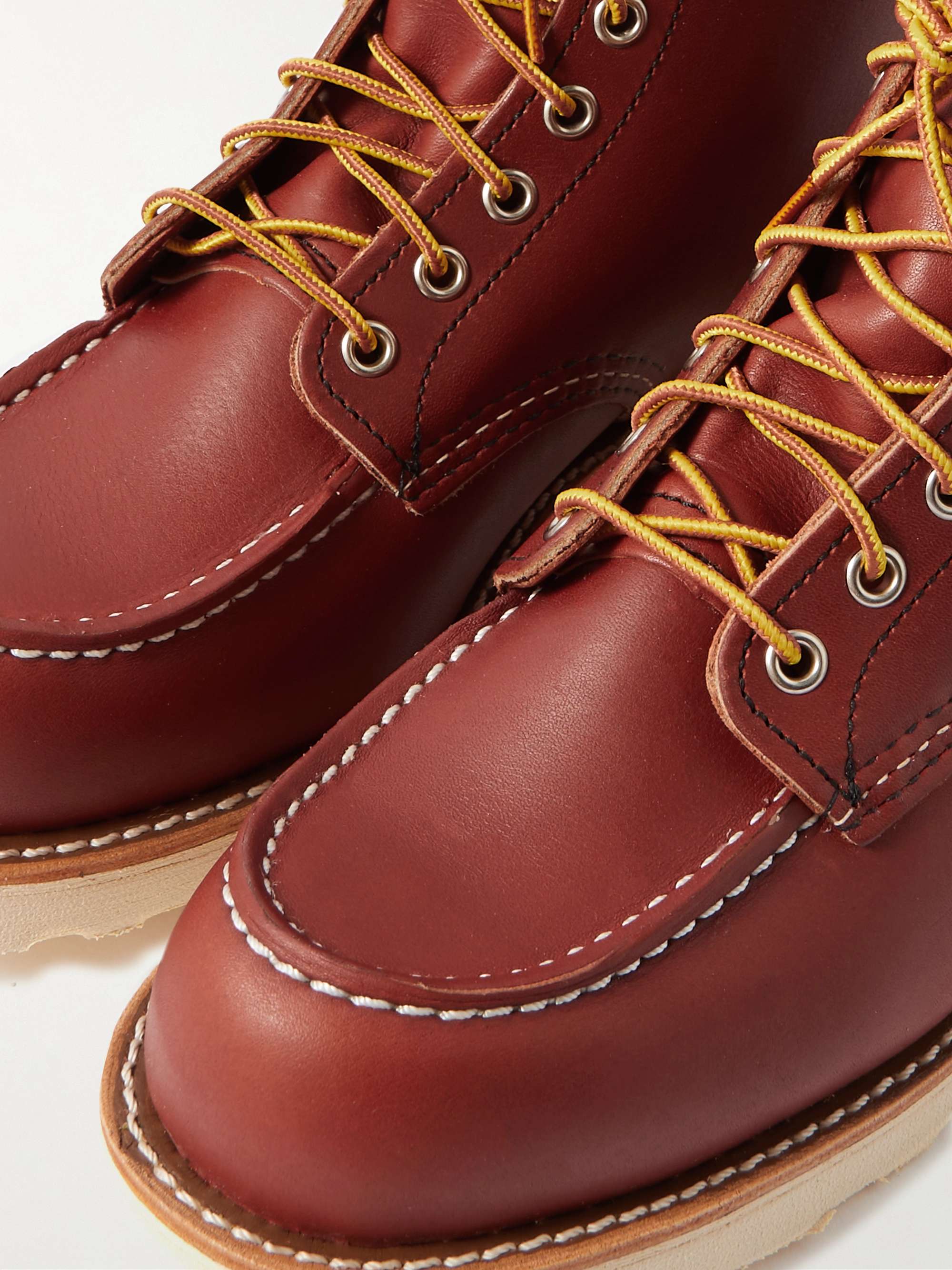RED WING SHOES 875 Classic Moc Leather Boots for Men | MR PORTER