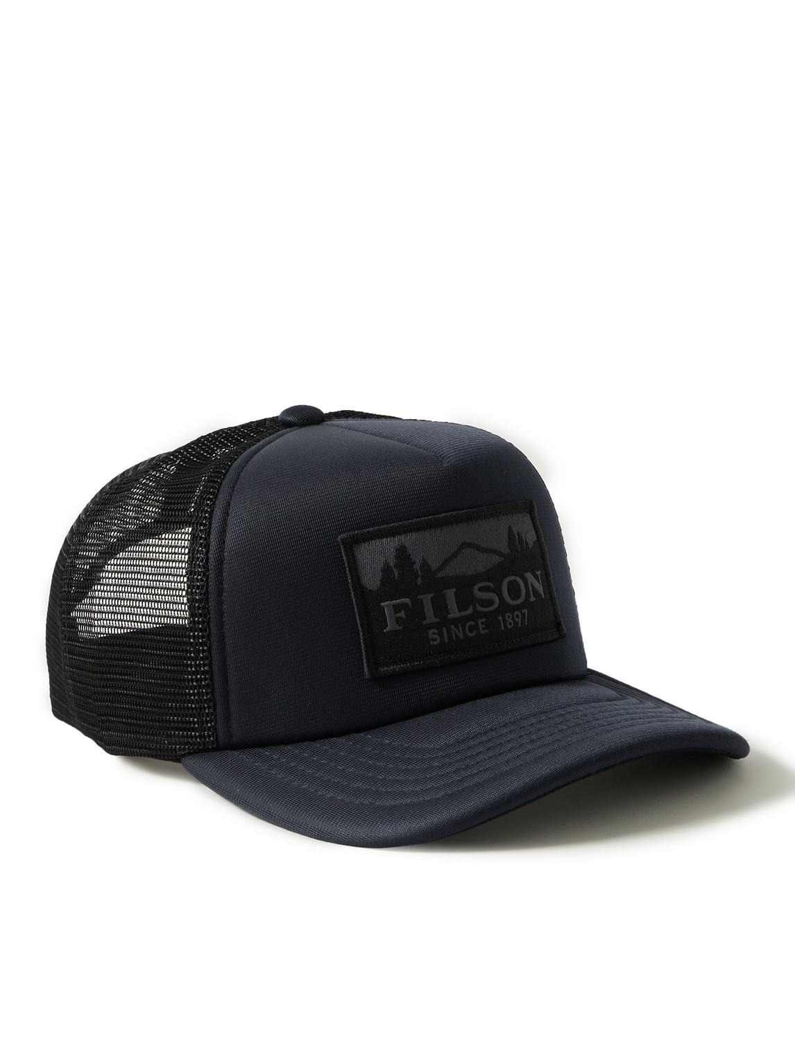 Filson Harvester Logo-Appliquéd Twill and Mesh Trucker Cap | Smart Closet