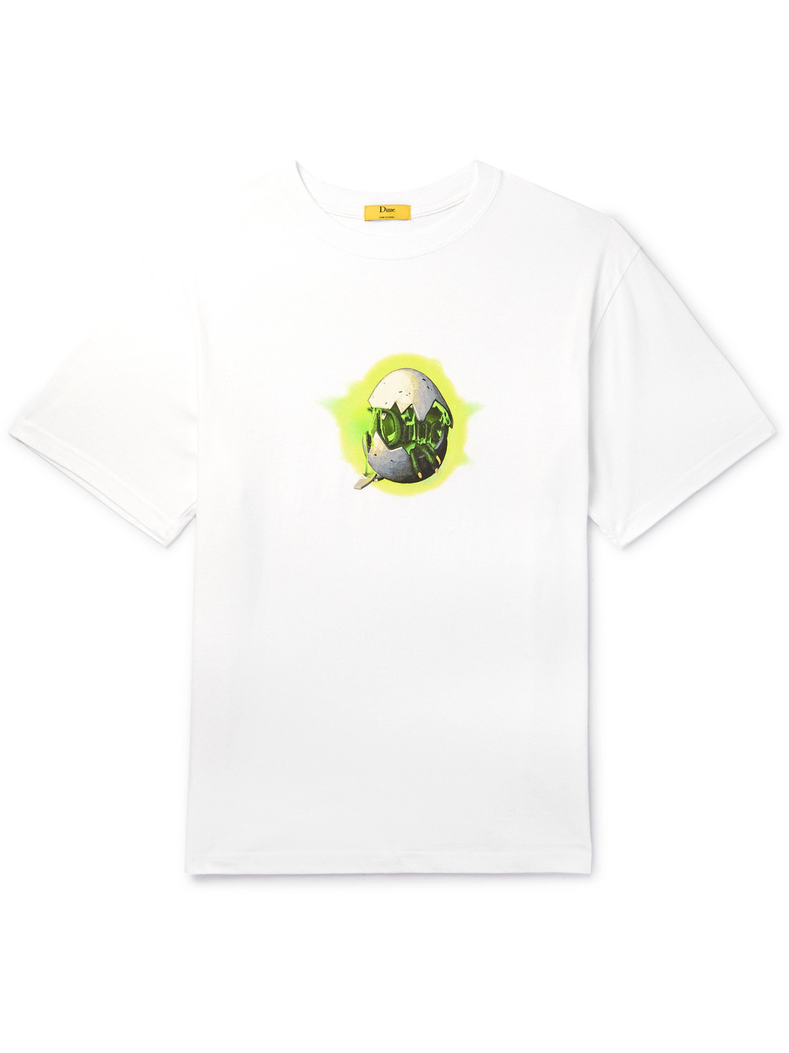 Cotton-jersey T-shirt In White | ModeSens