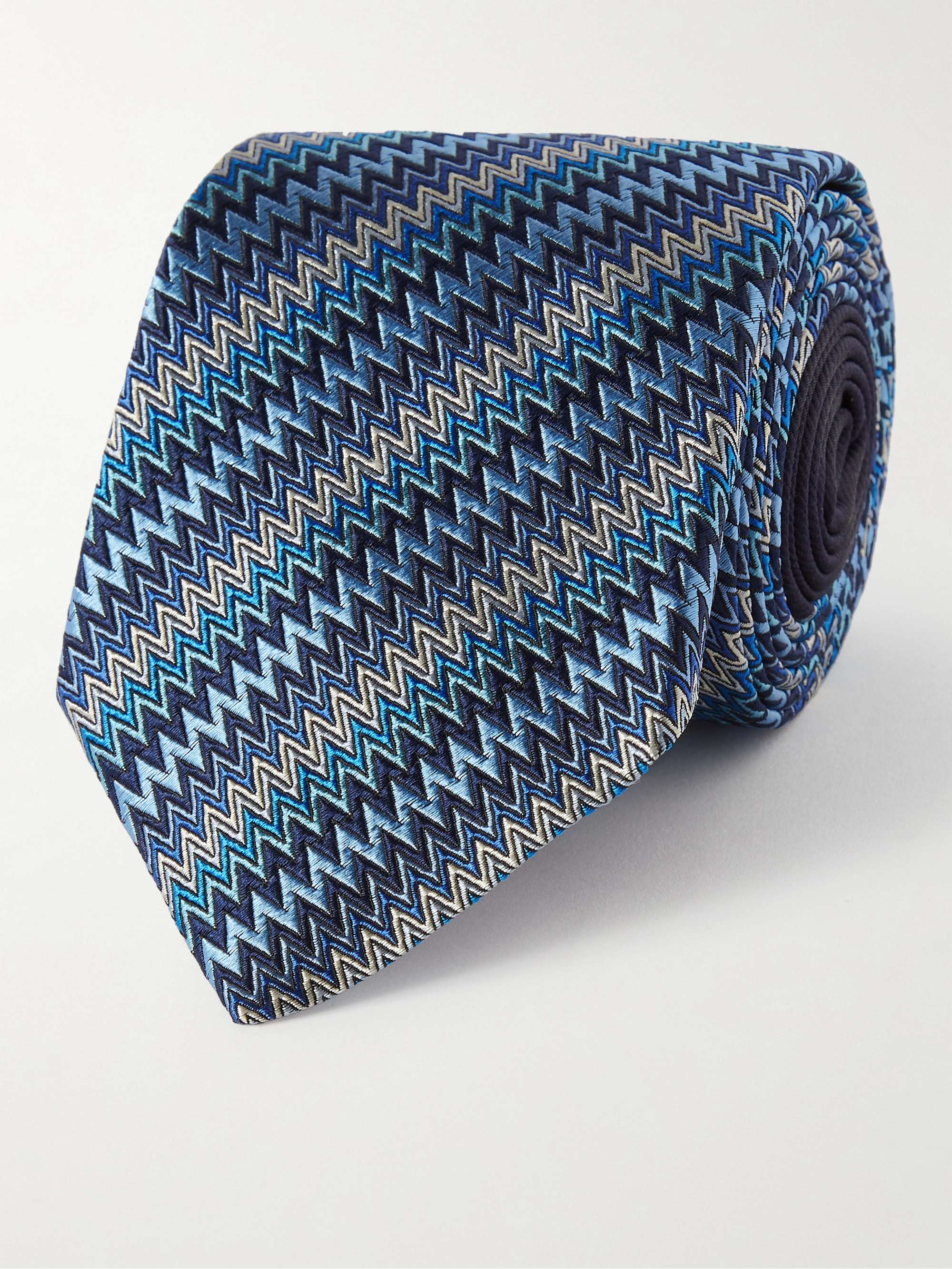 Cravatta in seta a righe, 8,5 cm | MR PORTER