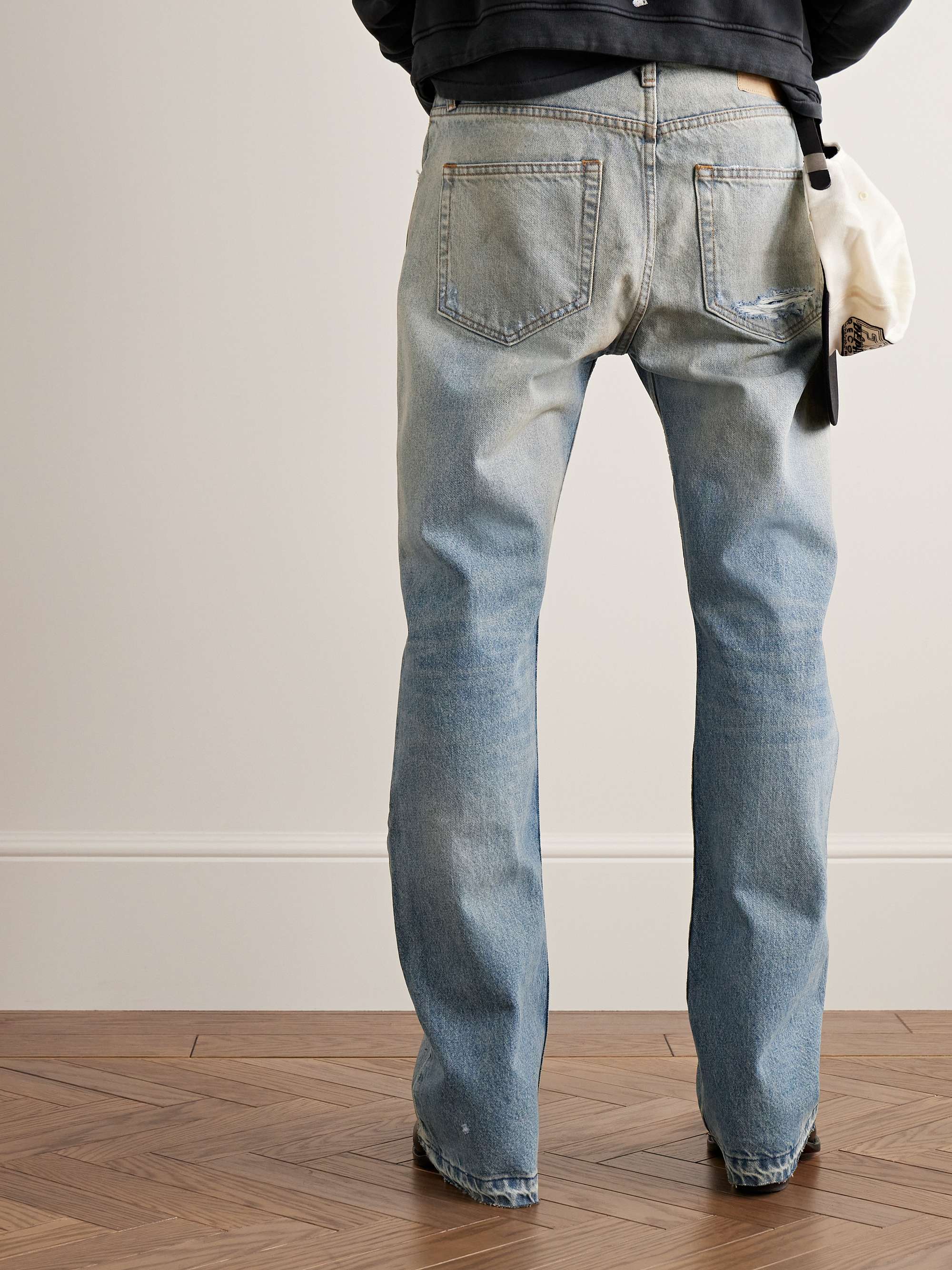 ENFANTS RICHES DÉPRIMÉS Slim-Fit Flared Distressed Jeans | MR PORTER