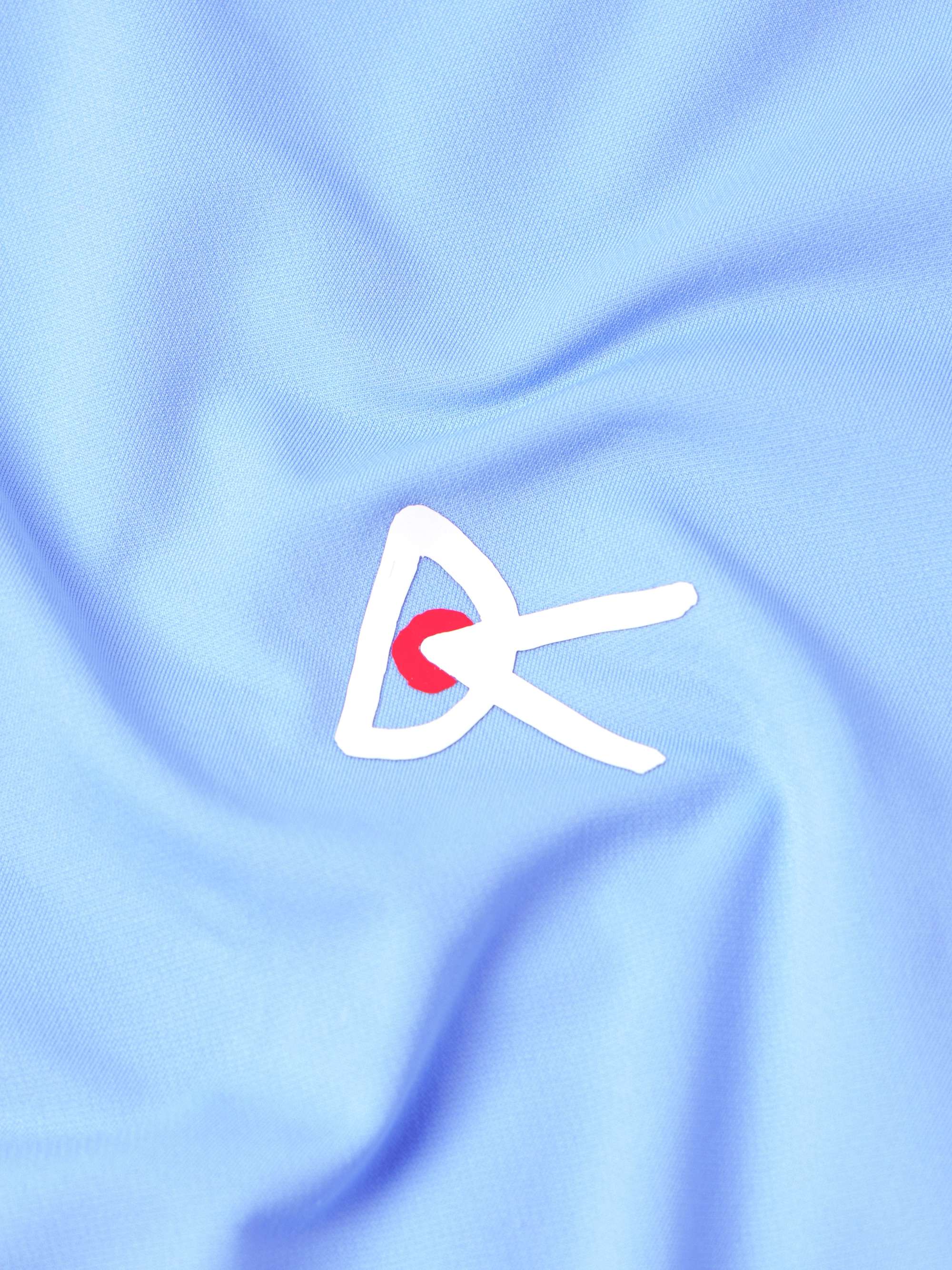 DISTRICT VISION Laufsport-T-Shirt aus Stretch-Jersey mit Logoprint