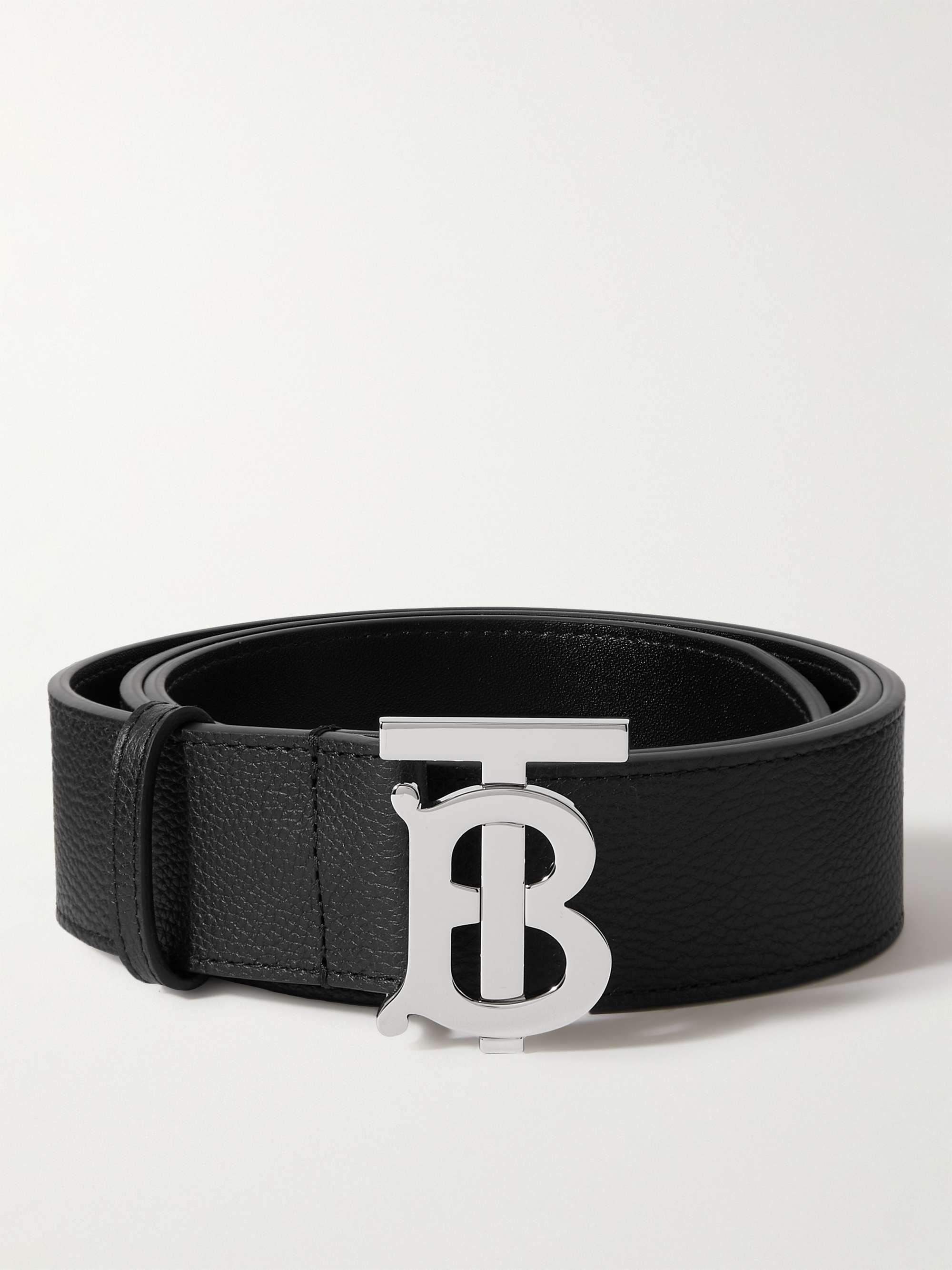 BURBERRY 4cm Leather Belt for Men | MR PORTER