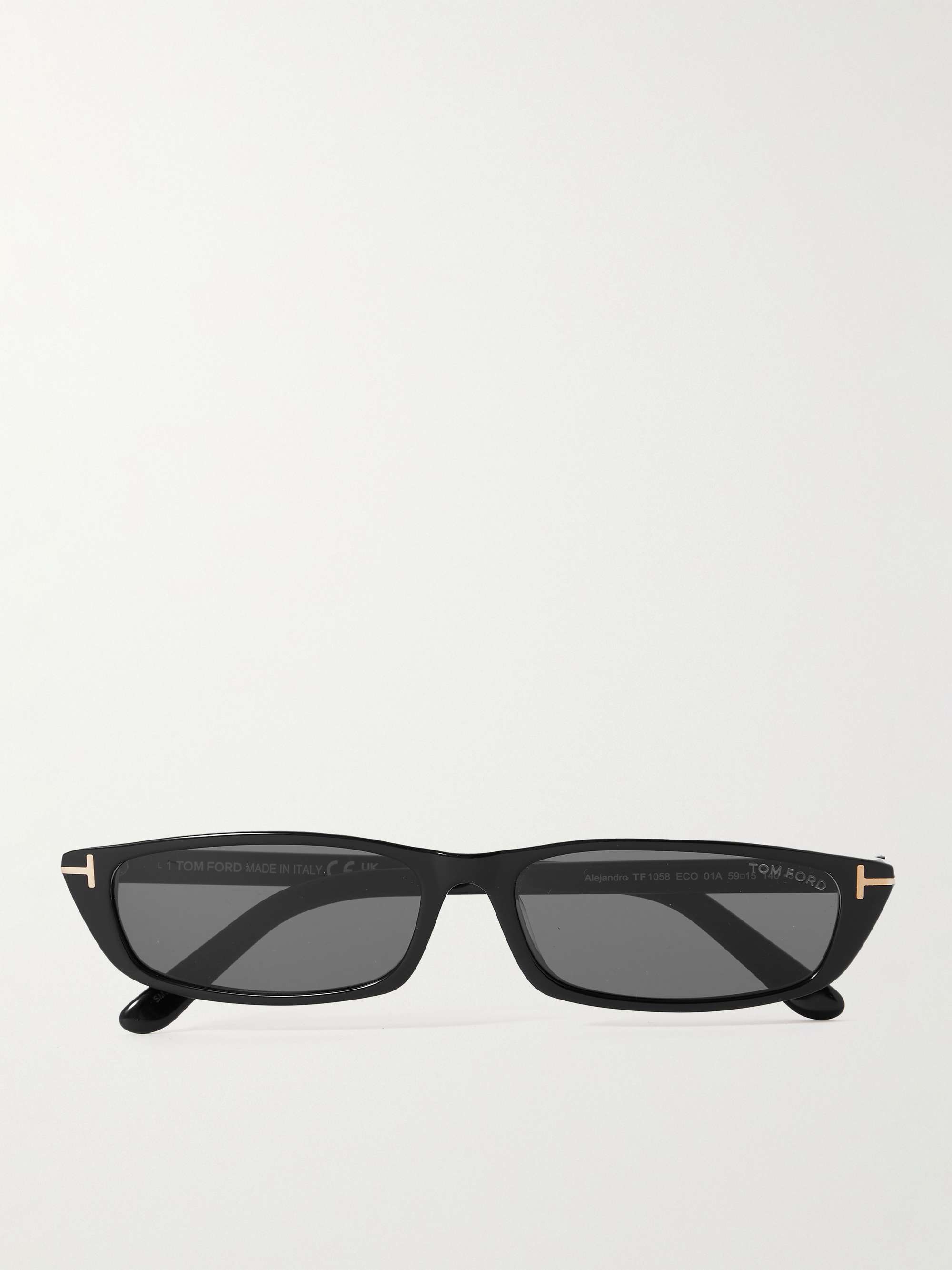 TOM FORD EYEWEAR Rectangular-Frame Acetate Sunglasses for Men | MR PORTER