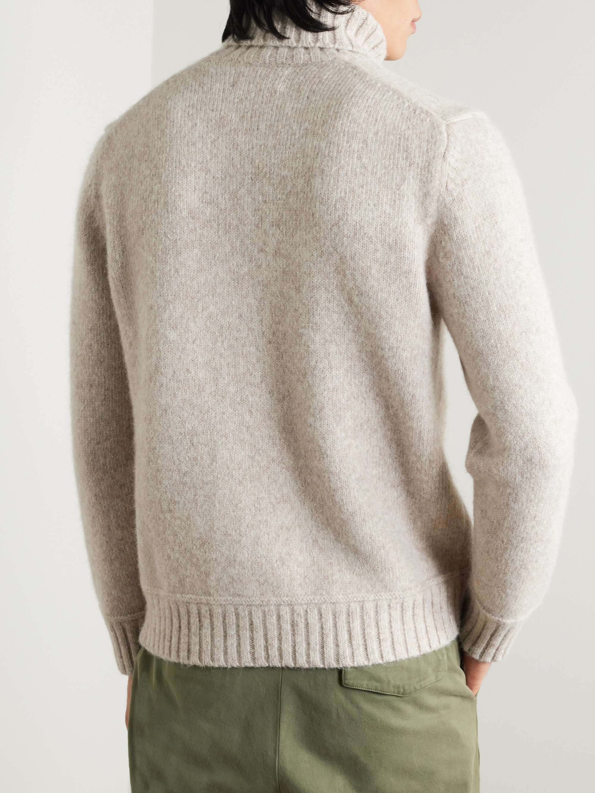 MR P. Alpaca-Blend Rollneck Sweater for Men | MR PORTER