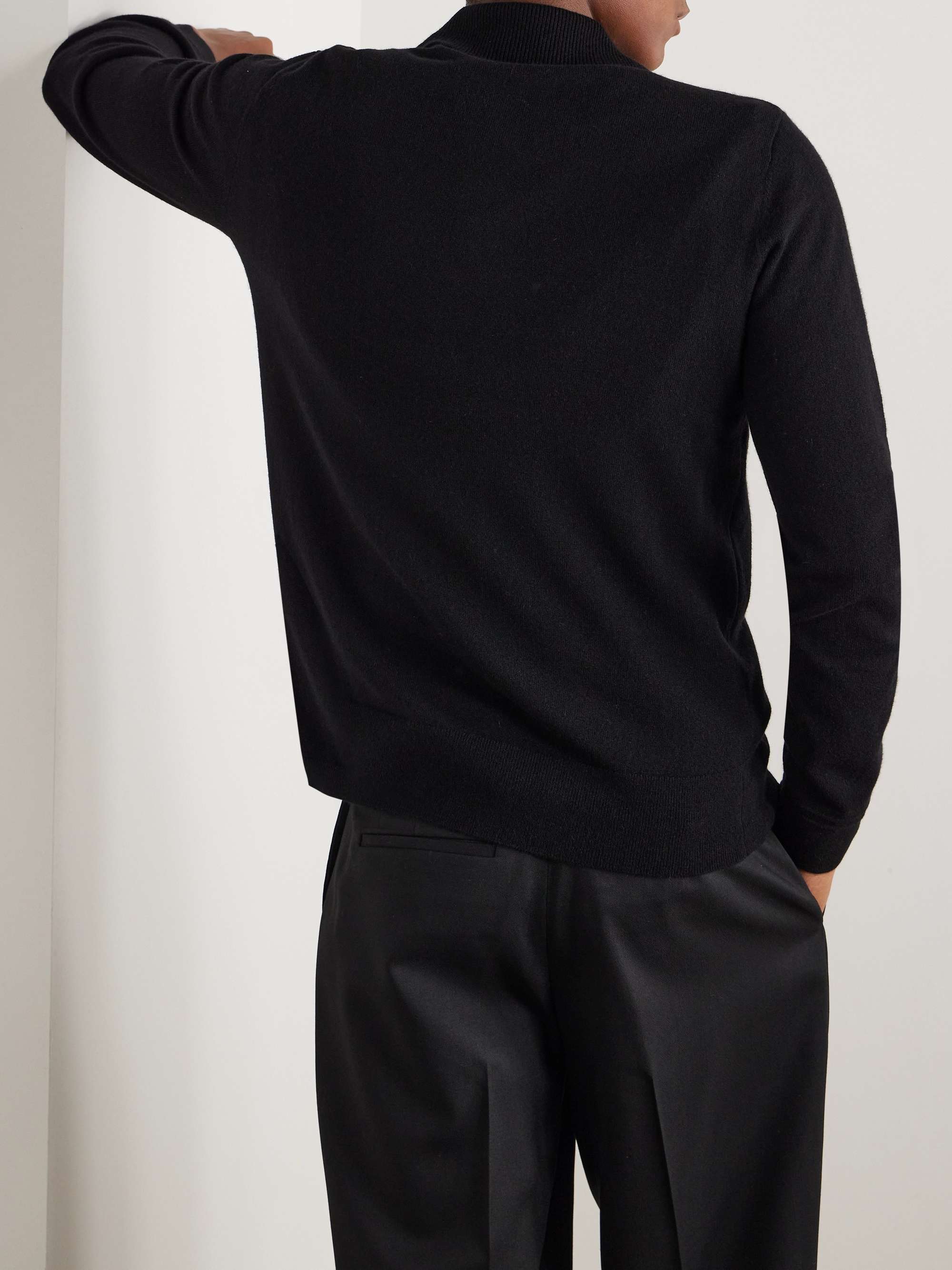 MR P. Cashmere Polo Shirt for Men | MR PORTER