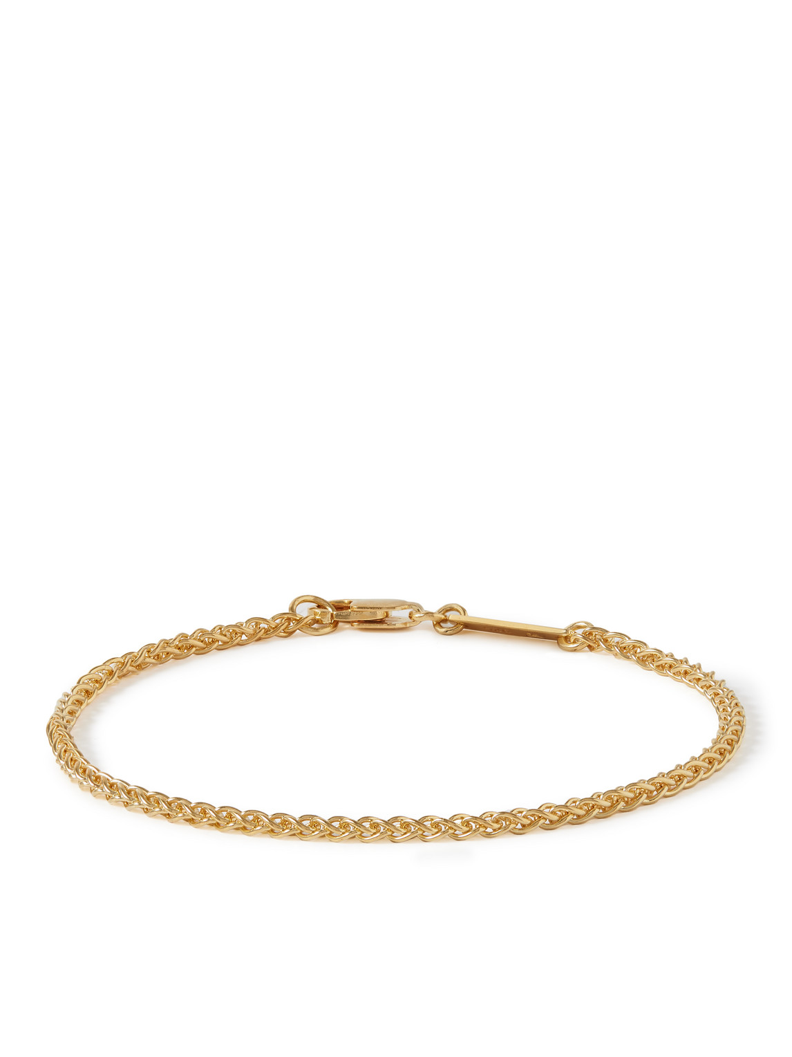 Tom Wood Spike Gold-plated Chain Bracelet