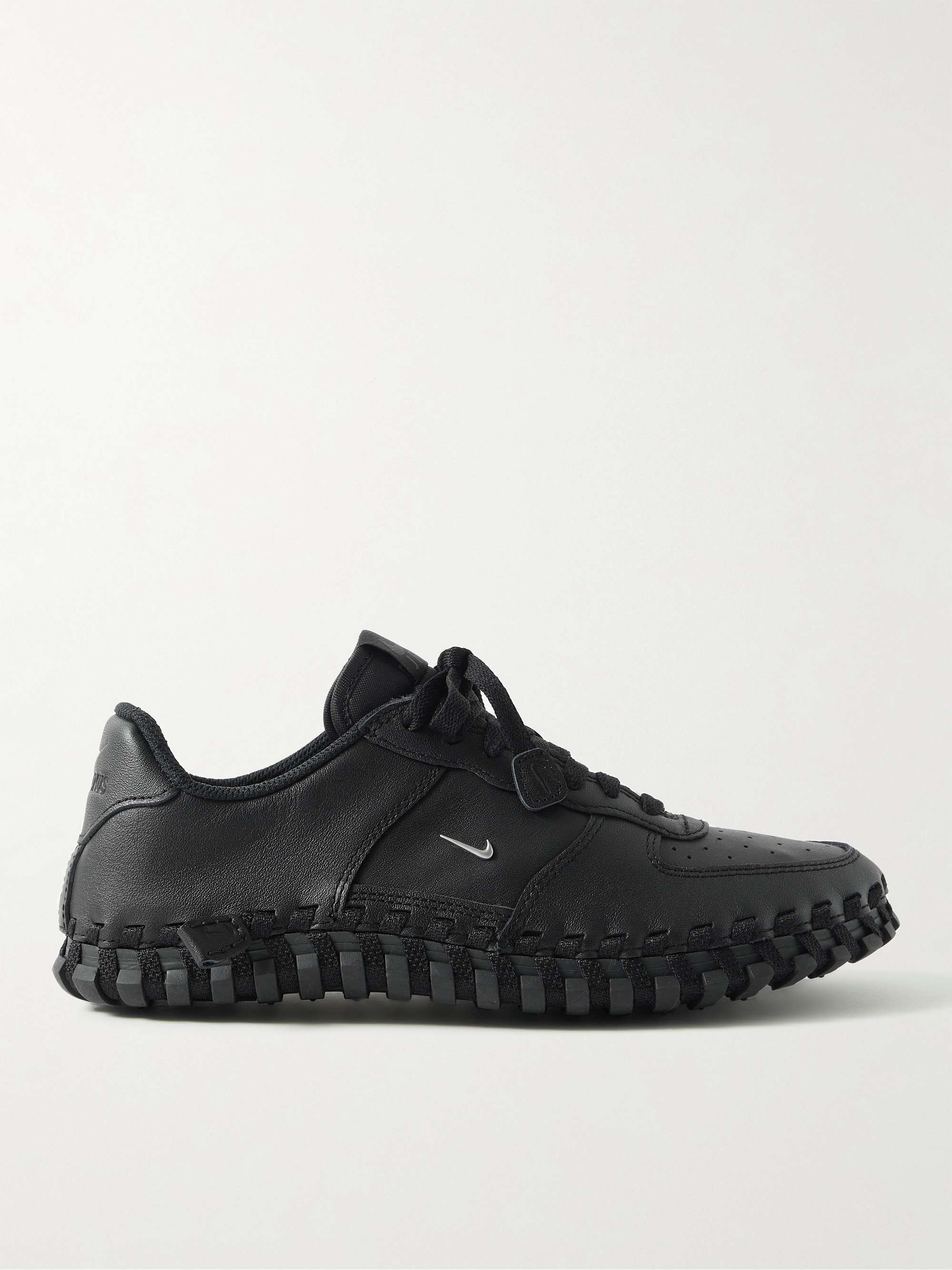 NIKE + Jacquemus J Force 1 Low LX SP Embellished Leather Sneakers for Men |  MR PORTER