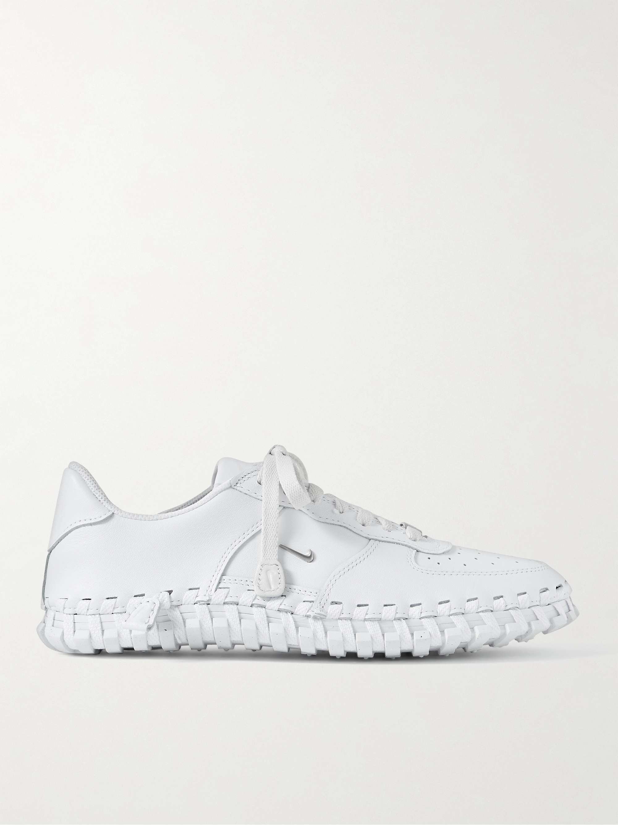 NIKE + Jacquemus J Force 1 Low LX SP Embellished Leather Sneakers for Men |  MR PORTER
