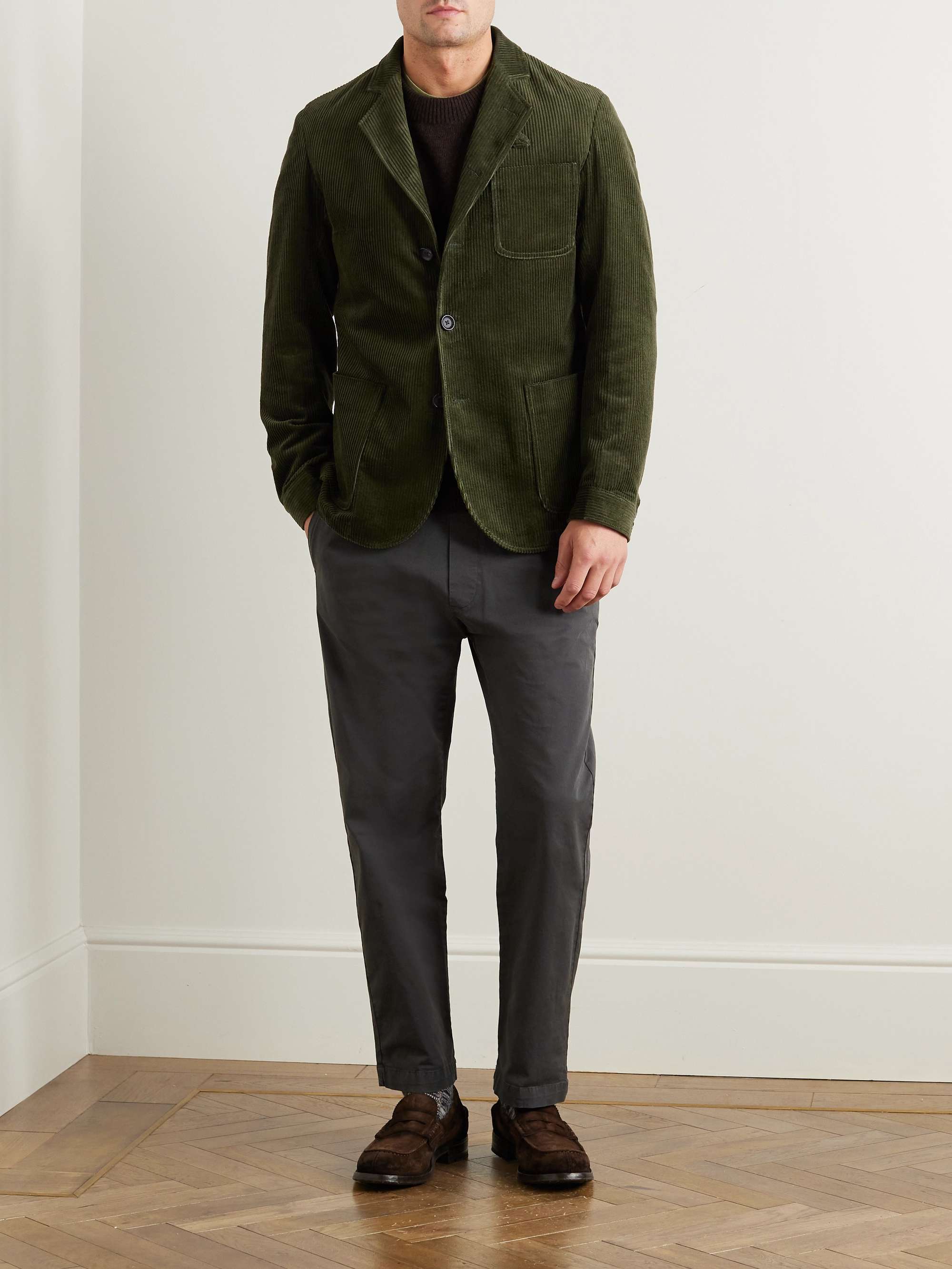 OLIVER SPENCER Solms Cotton-Corduroy Suit Jacket for Men | MR PORTER