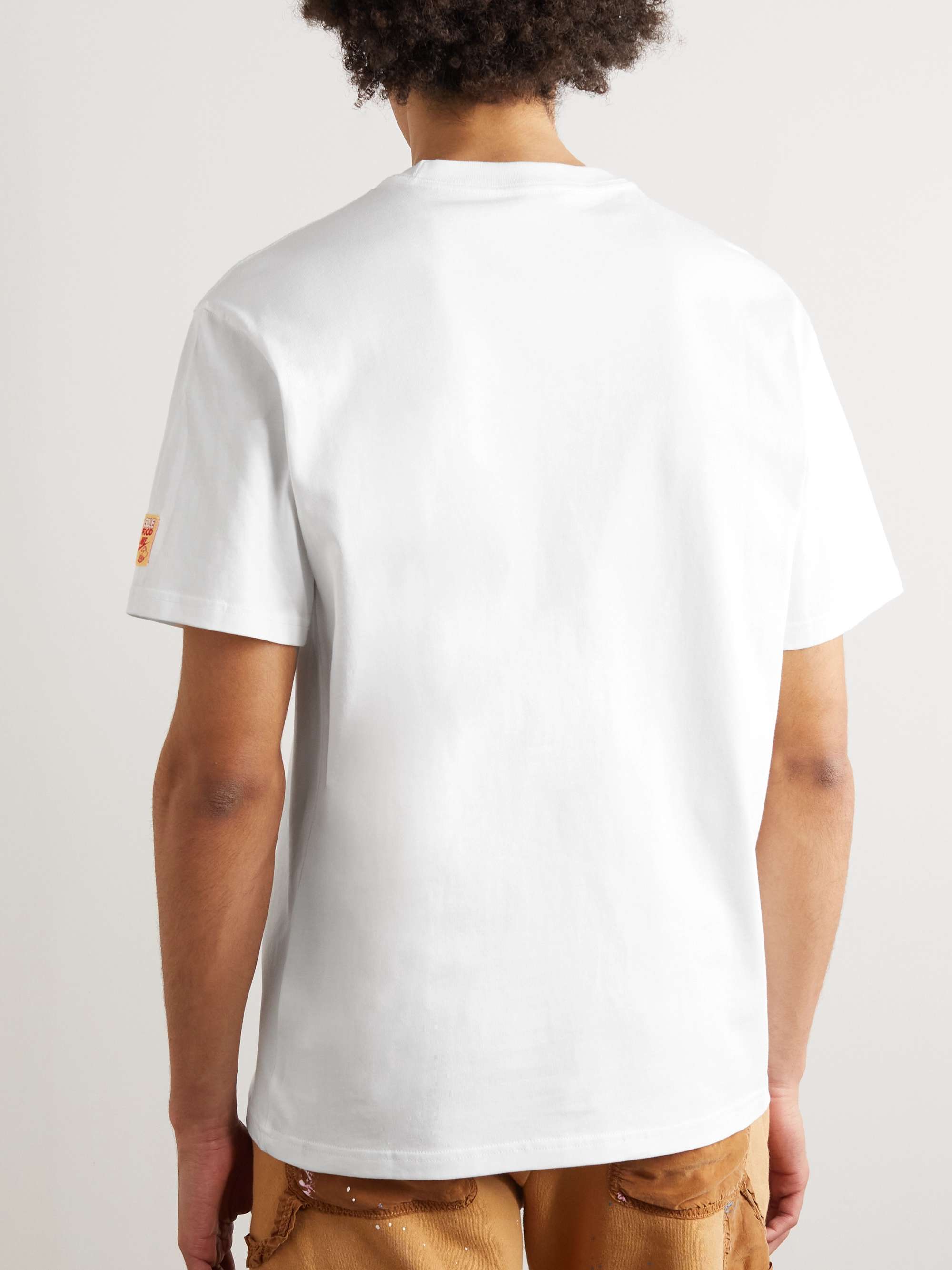 NIKE NSW Logo-Print Cotton-Jersey T-Shirt | MR PORTER