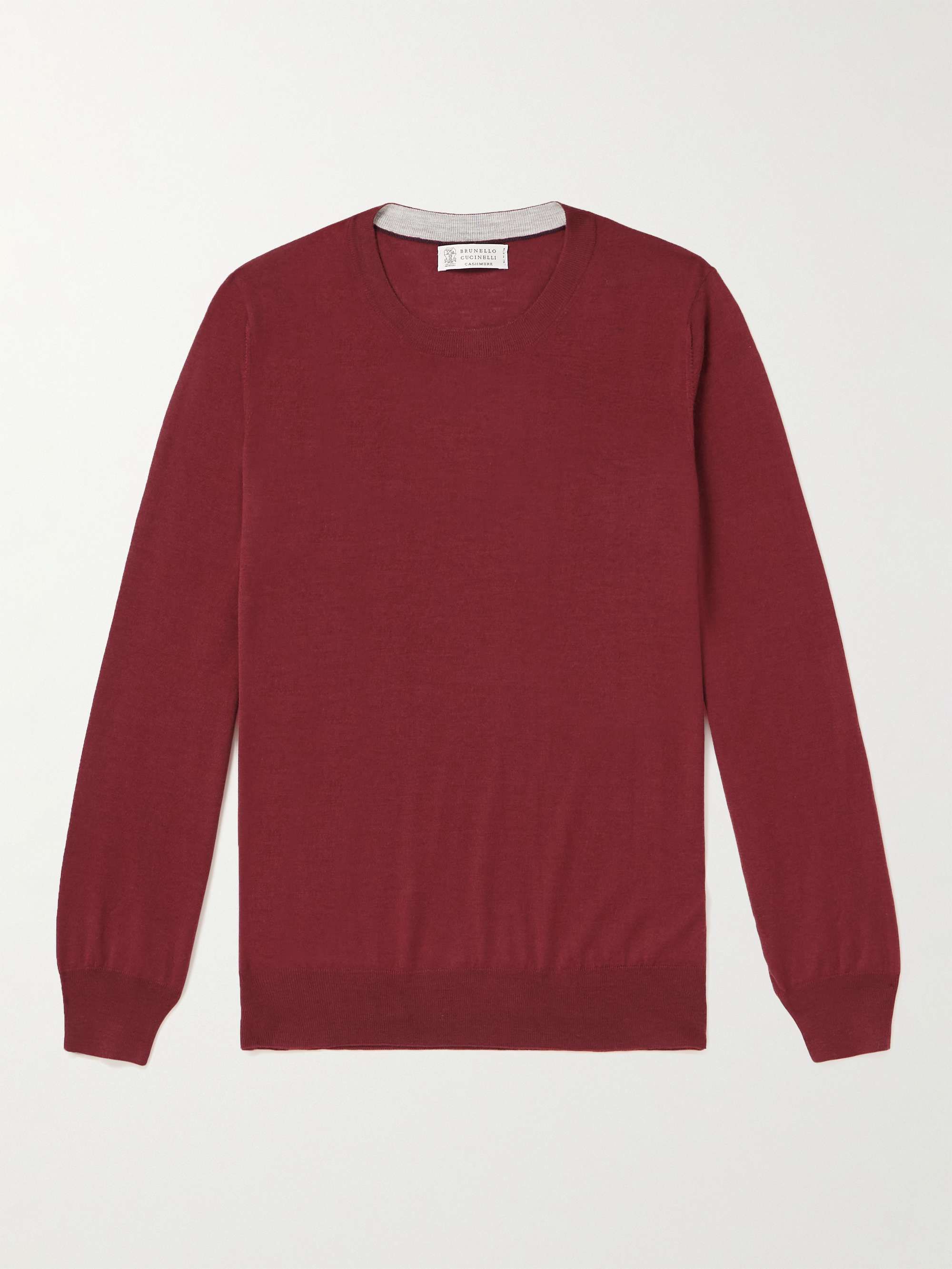 BRUNELLO CUCINELLI Wool and Cashmere-Blend Sweater for Men | MR PORTER
