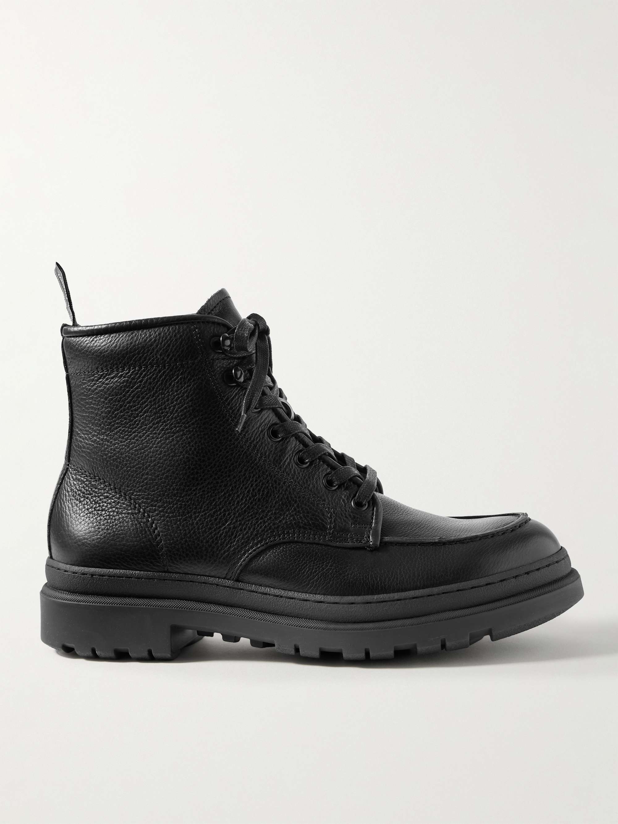 POLO RALPH LAUREN Full-Grain Leather Boots for Men | MR PORTER