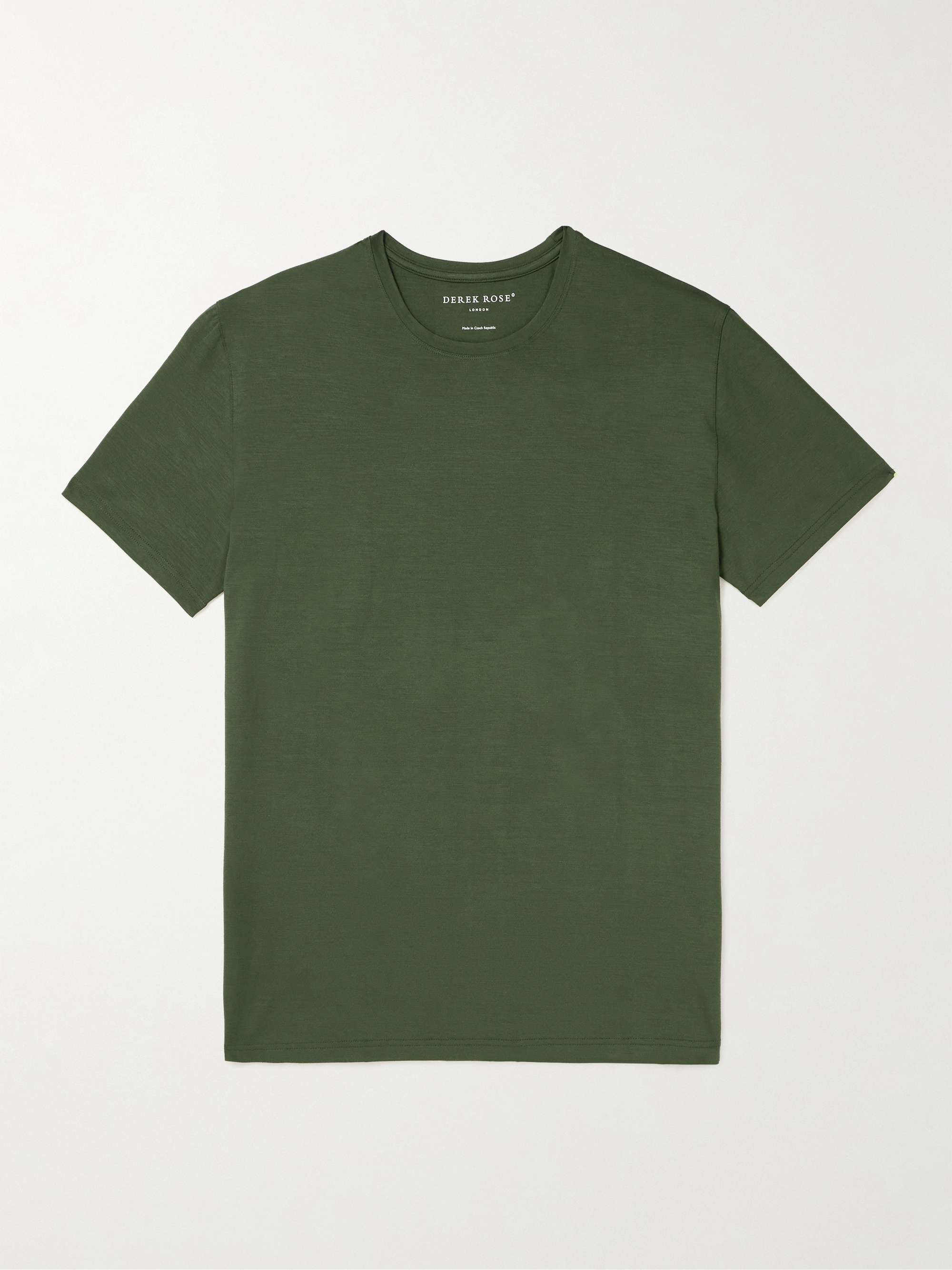 DEREK ROSE Basel 15 Stretch-Modal T-Shirt for Men | MR PORTER