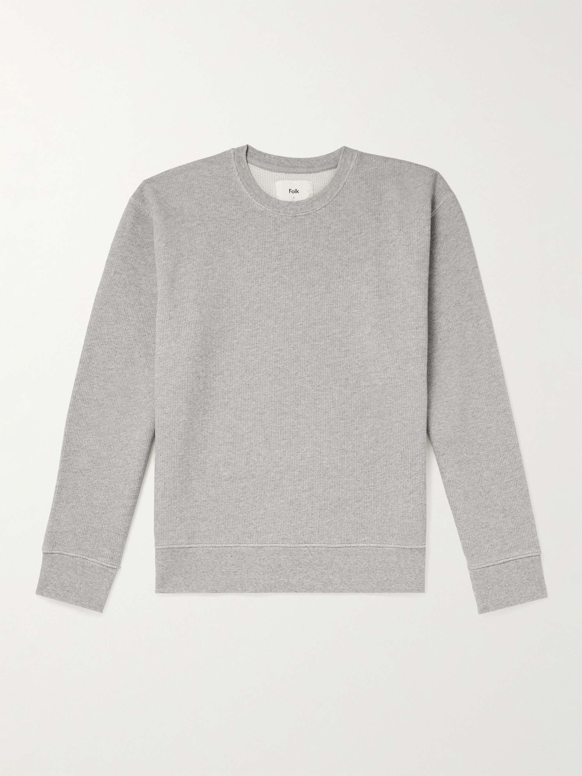 FOLK Cotton-Jersey Sweatshirt for Men | MR PORTER