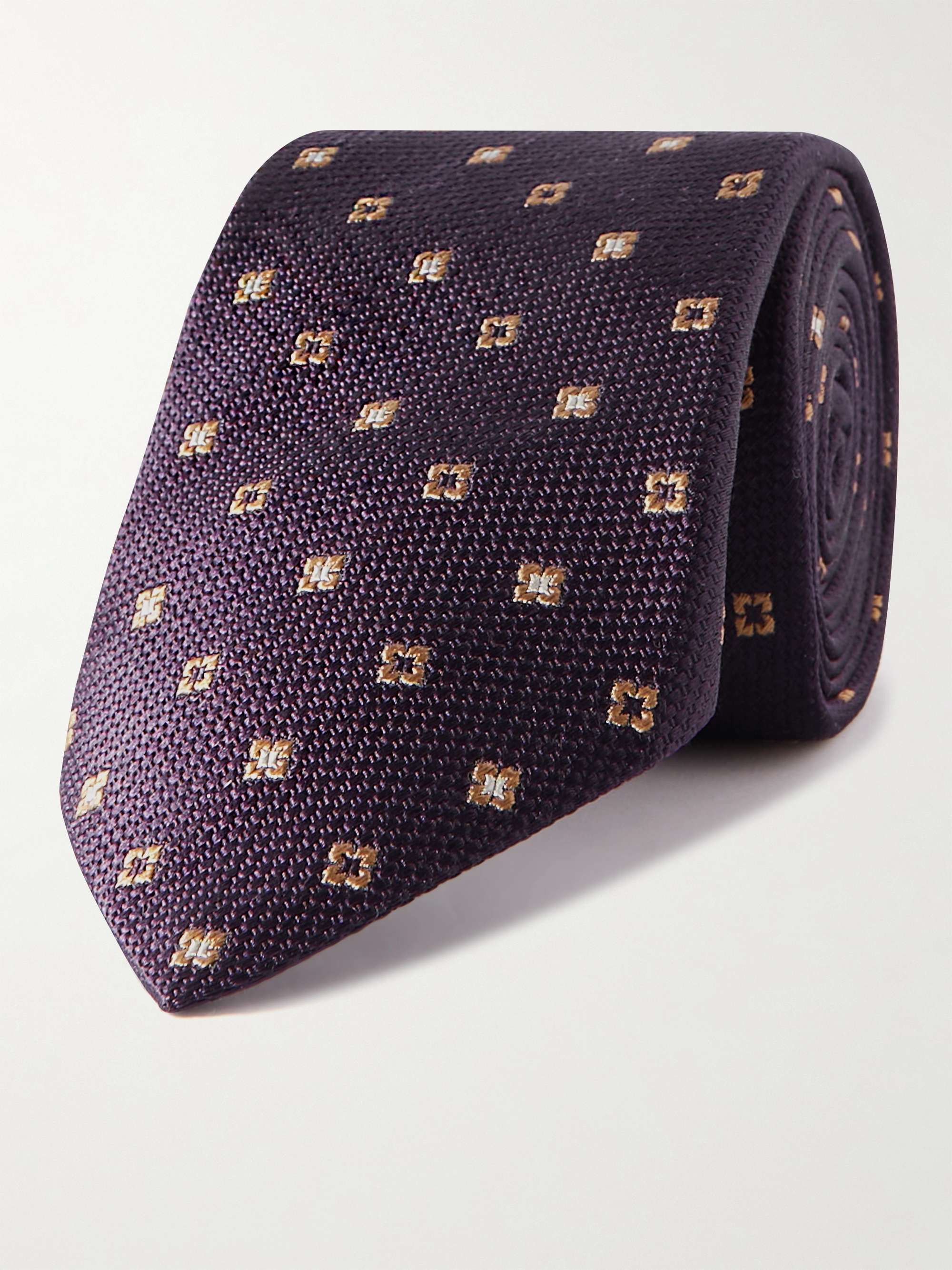Cravatta in seta jacquard, 8 cm BRUNELLO CUCINELLI da uomo | MR PORTER
