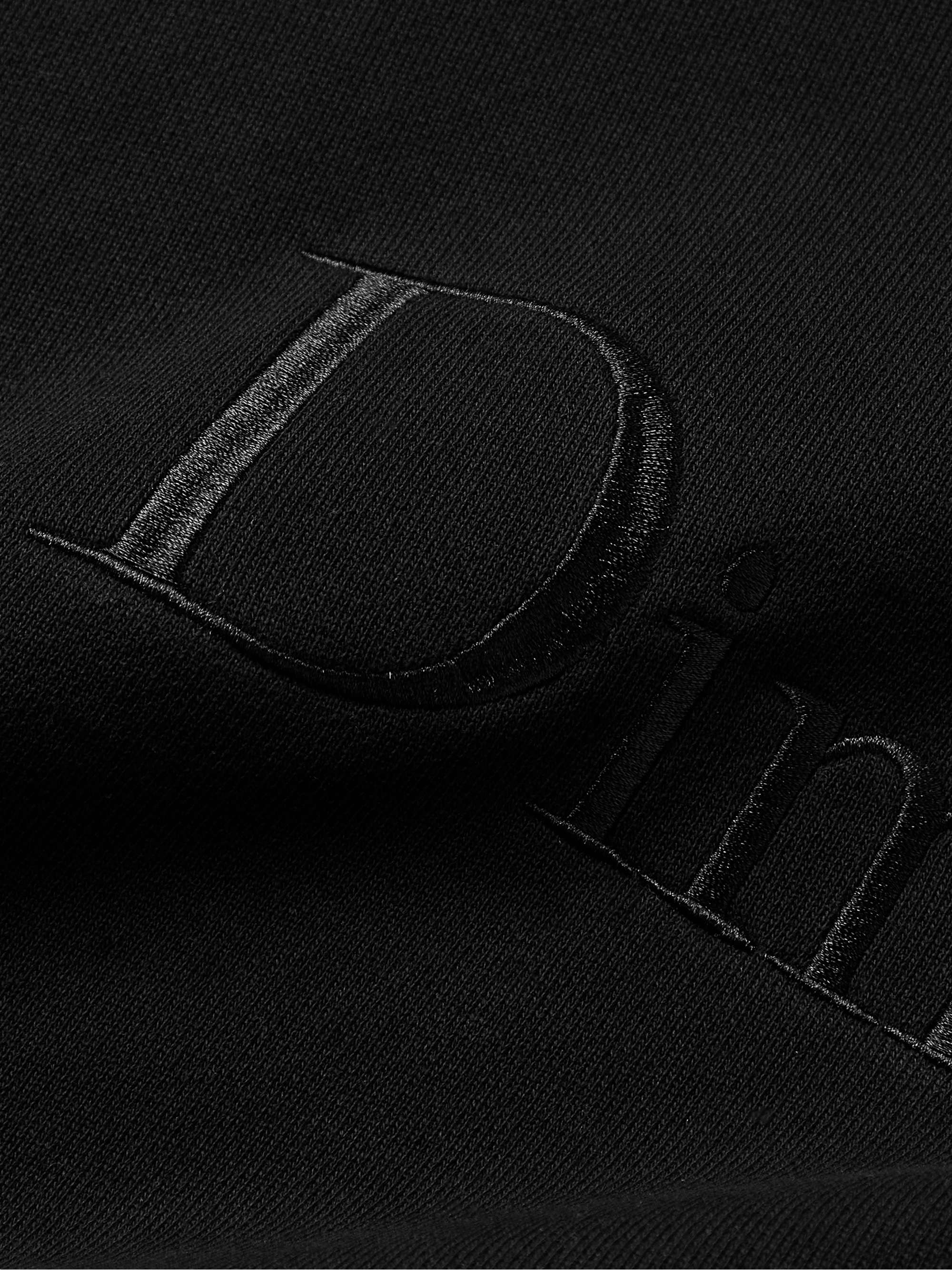 DIME Classic Logo-Embroidered Cotton-Jersey Hoodie for Men | MR PORTER