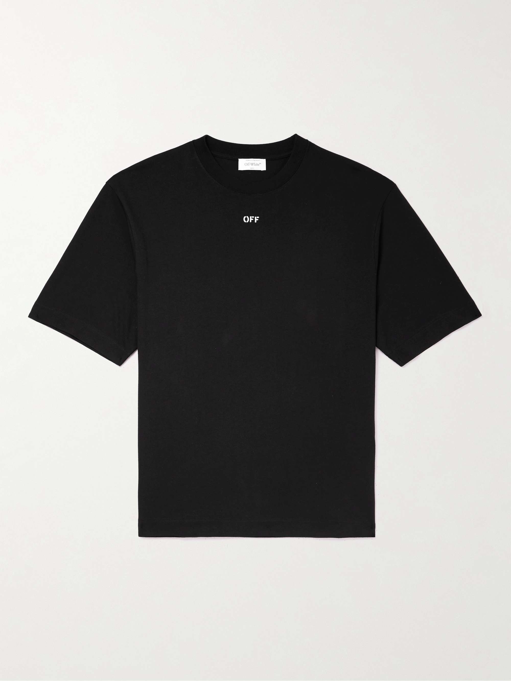 T-Shirt aus Baumwoll-Jersey mit Logoprint von OFF-WHITE für Herren | MR  PORTER