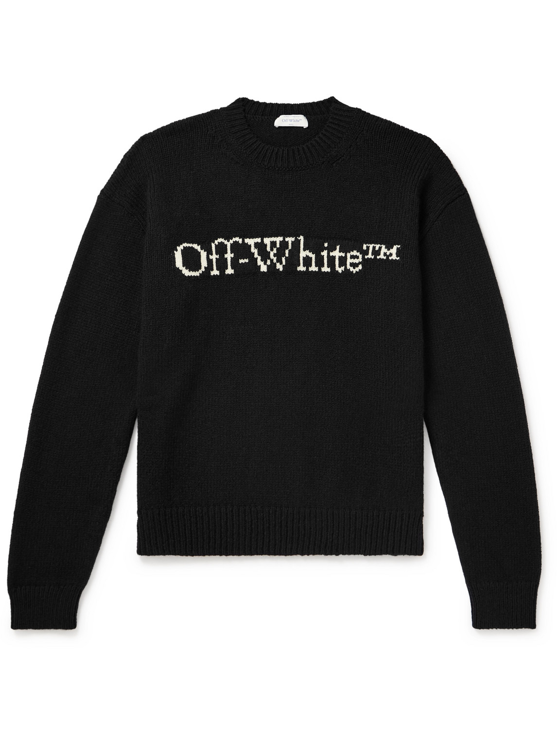 Off-White Off White Men's Black Cotton Messenger Bag - Stylemyle