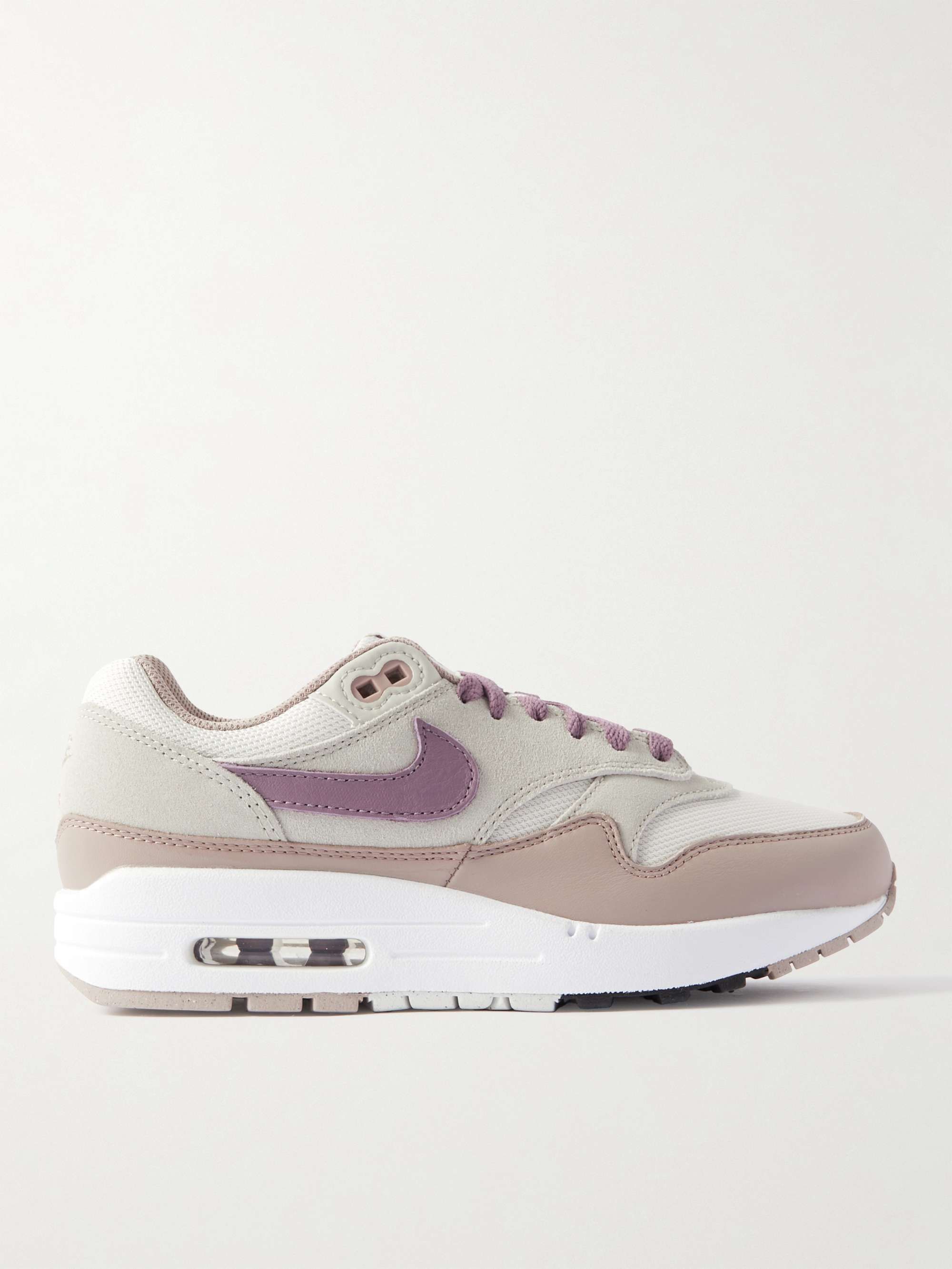 NIKE Air Max 1 SC Faux Suede, Mesh and Faux Leather Sneakers for Men | MR  PORTER